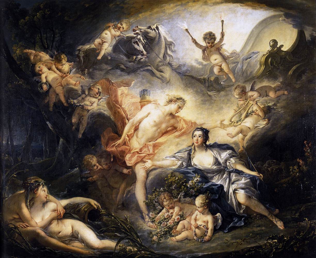 Apollon révélant sa divinité à la bergère Issé - François Boucher