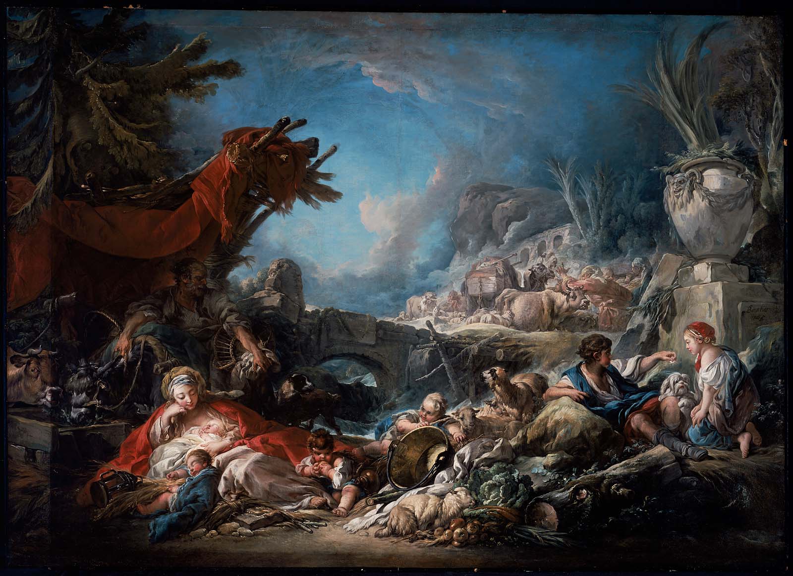 Halte à la source - François Boucher