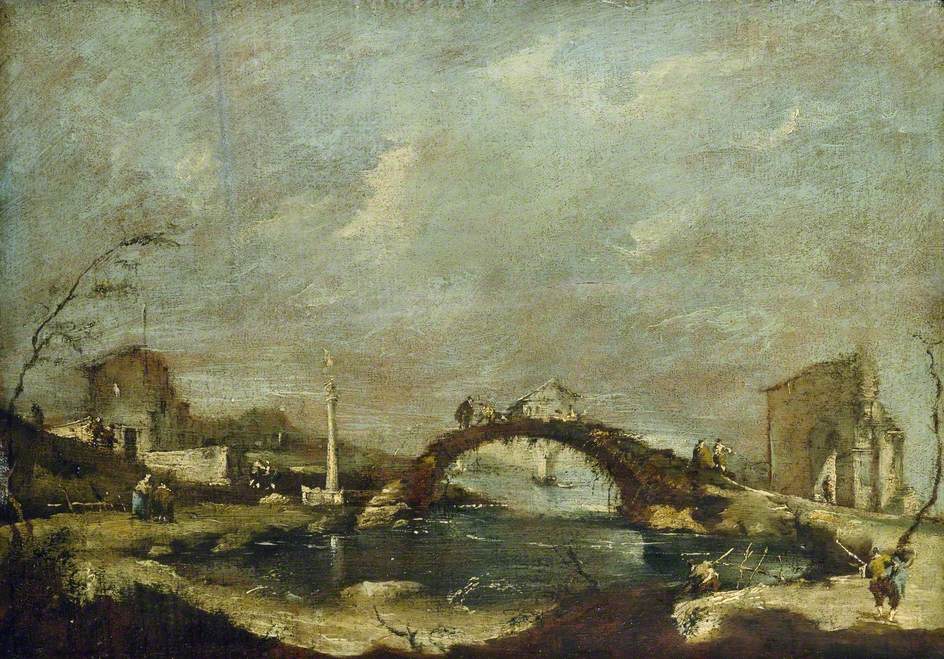 Paysage de Capriccio - Francesco Guardi