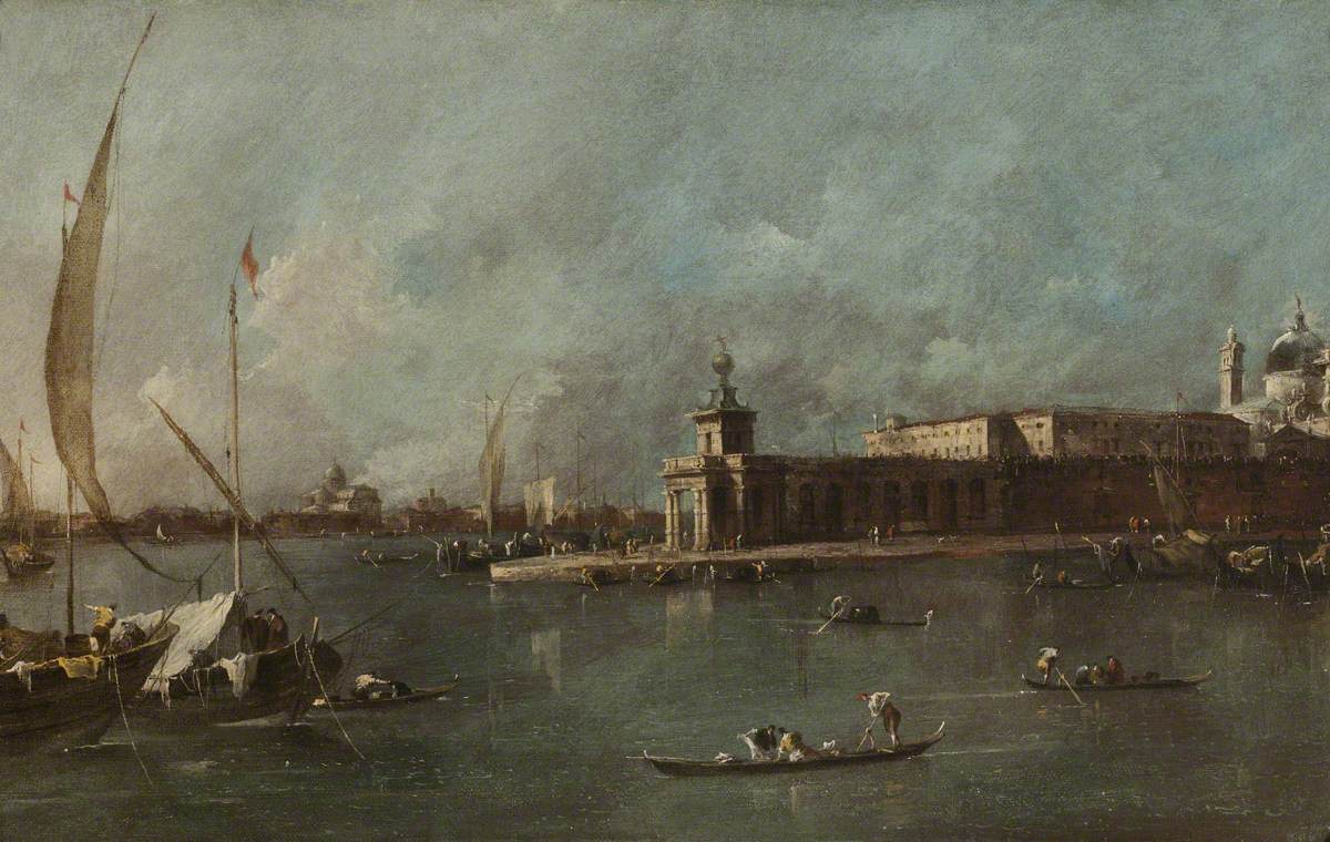 La Dogana, Venise - Francesco Guardi