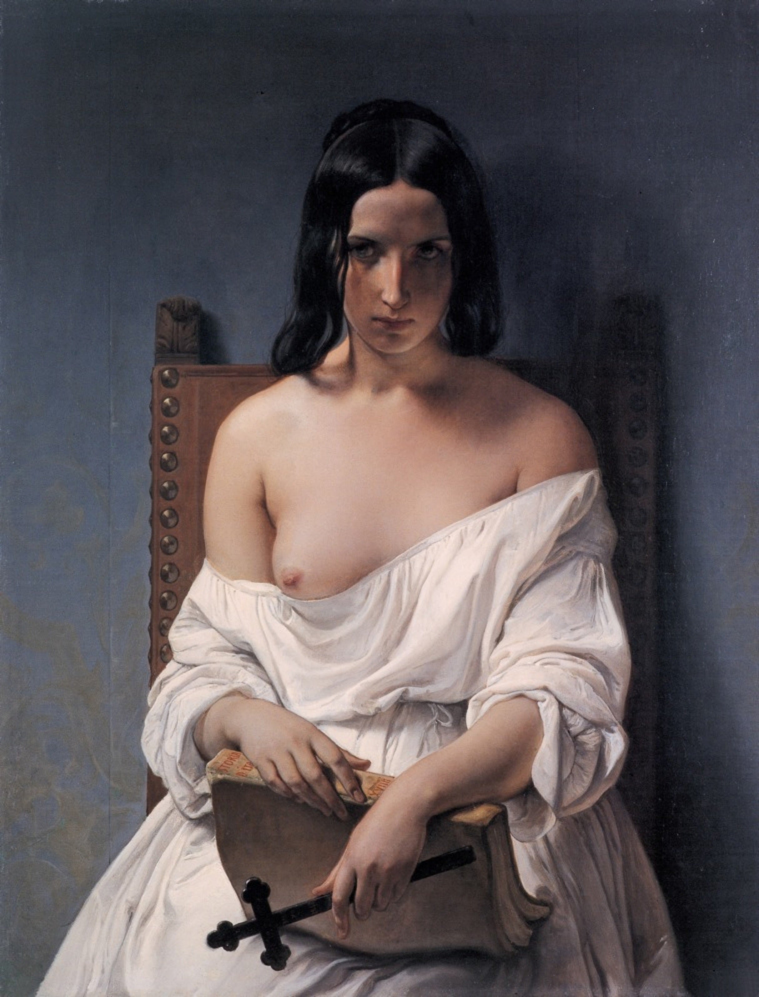 Méditation sur l'histoire de l'Italie - Francesco Hayez