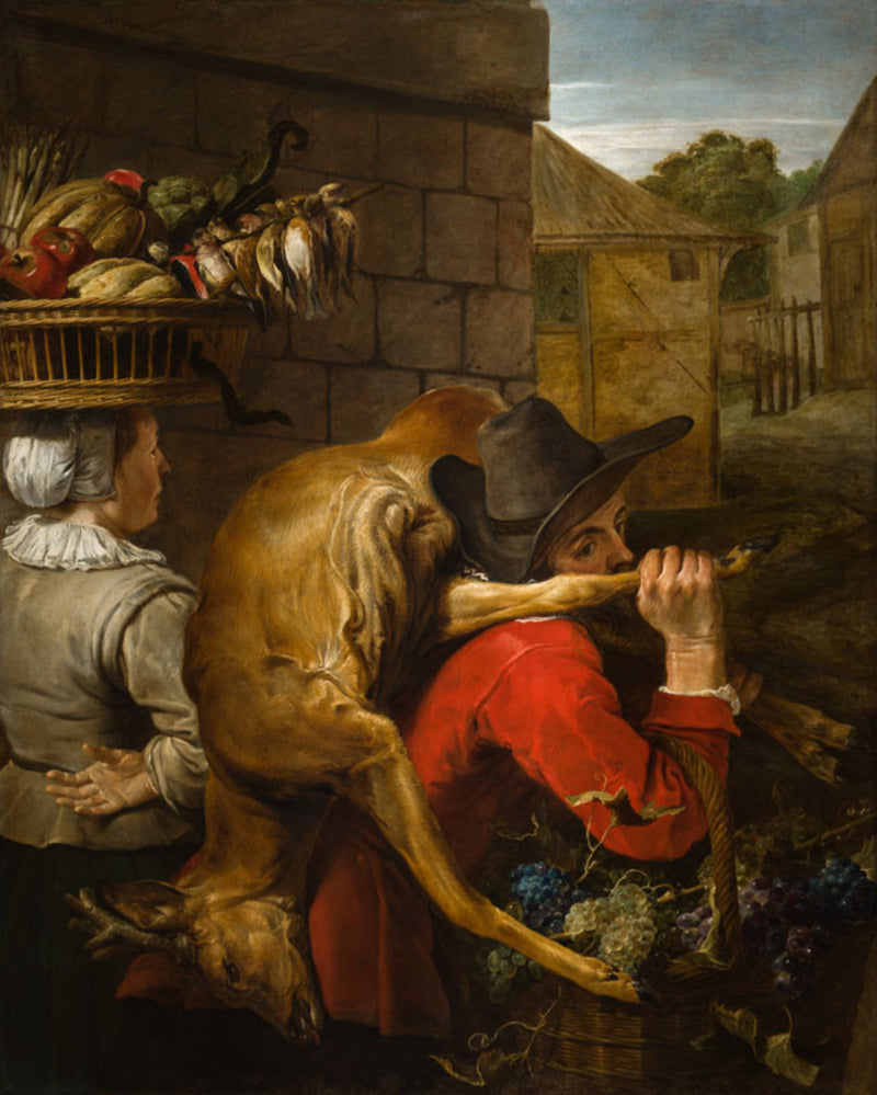 Paysan en route pour le marché - Frans Snyders