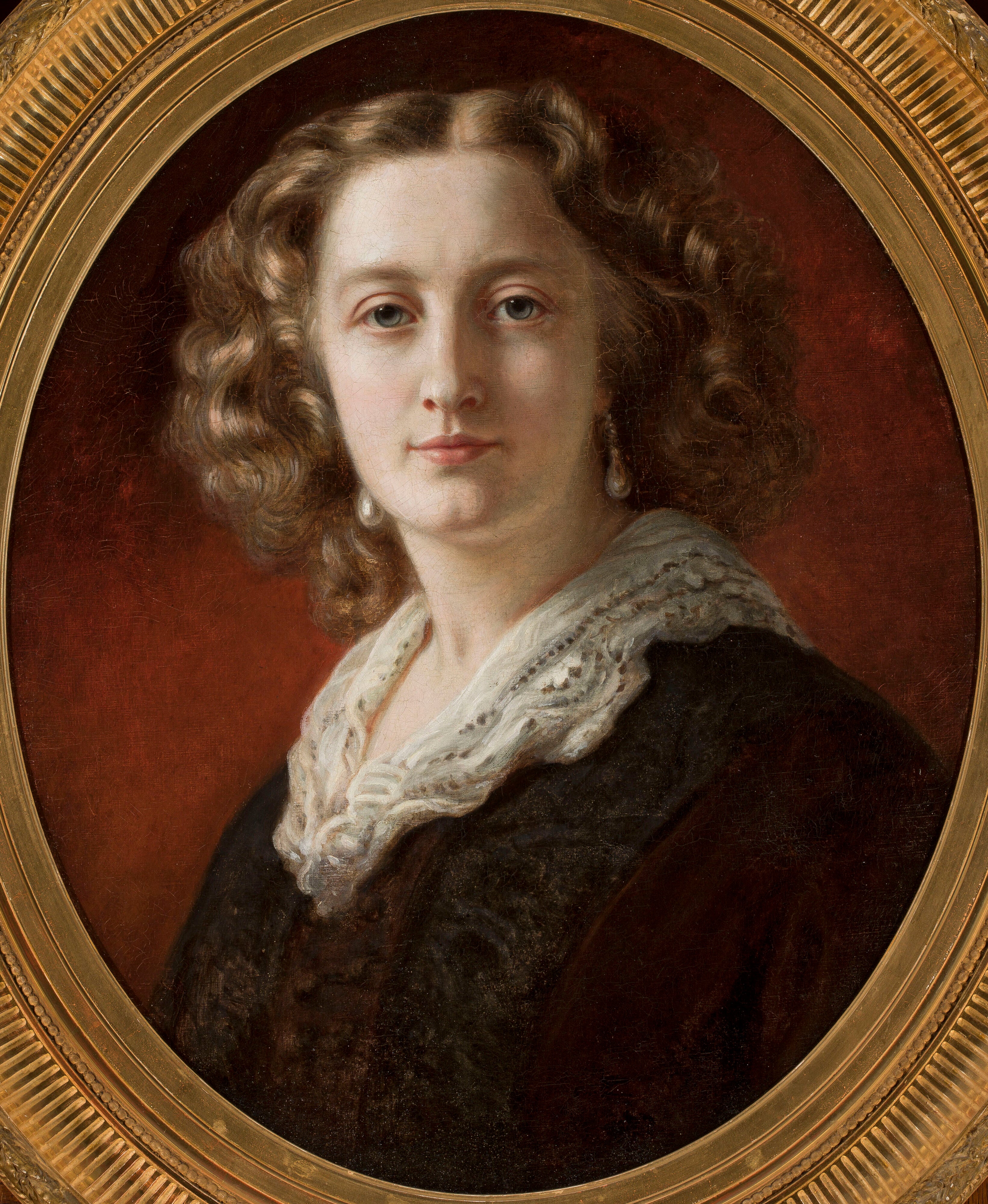Portrait de Zofia Odescalchi née Branicka. - Franz Xaver Winterhalter