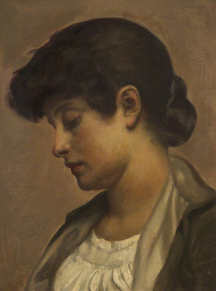 Une fille Headoga - Frederic Leighton