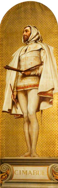 Giovanni Cimabue (1240–1302) (projet pour une mosaïque au Victoria and Albert Museum) - Frederic Leighton