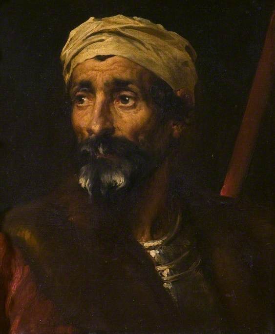 Tête d'un Arabe - Frederic Leighton