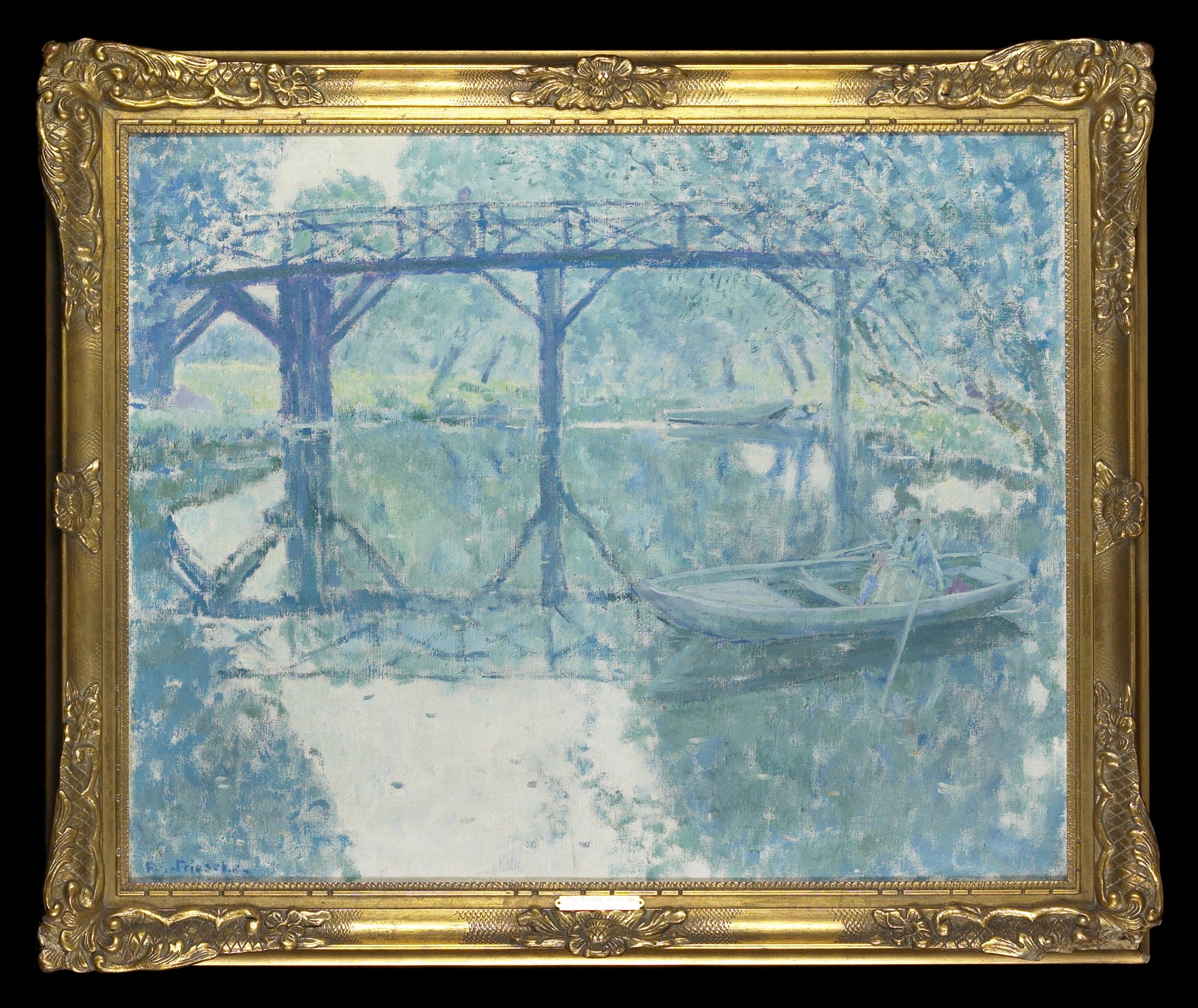 Le Pont - Giverny - Frederick Carl Frieseke - Alpha Reproduction
