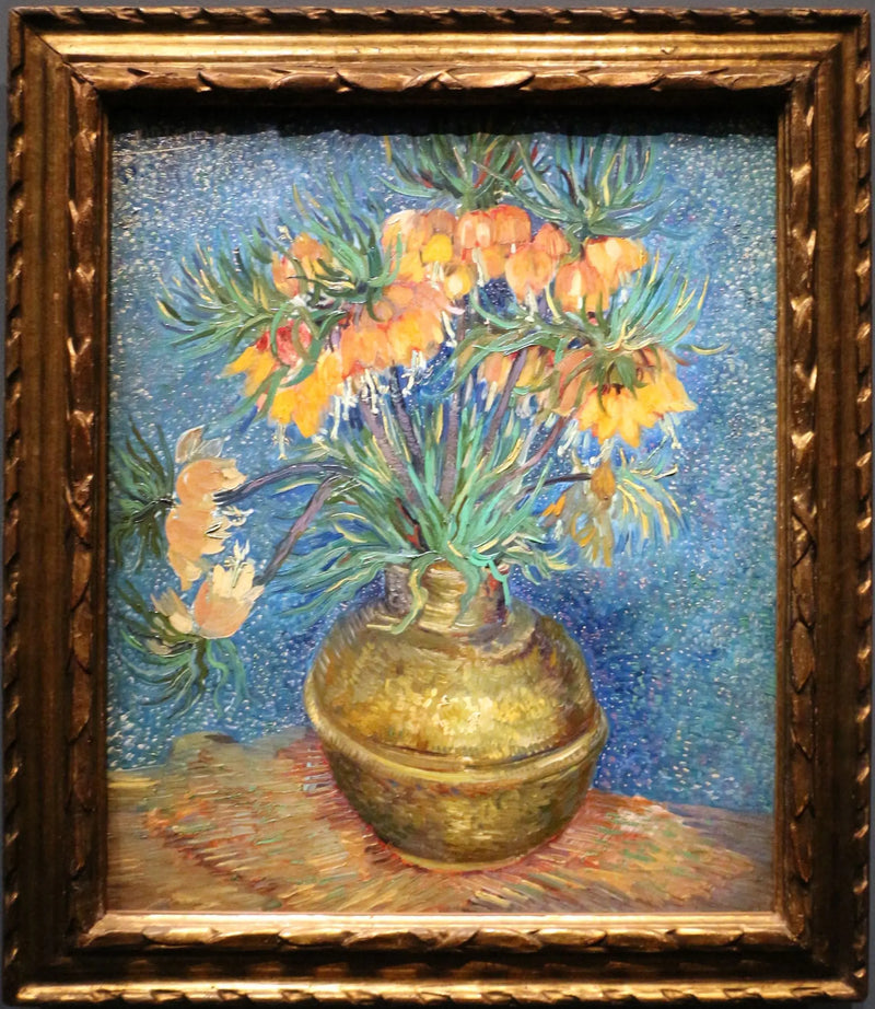 Keiserkrone fritillaria i en kobbervase - Vincent van Gogh