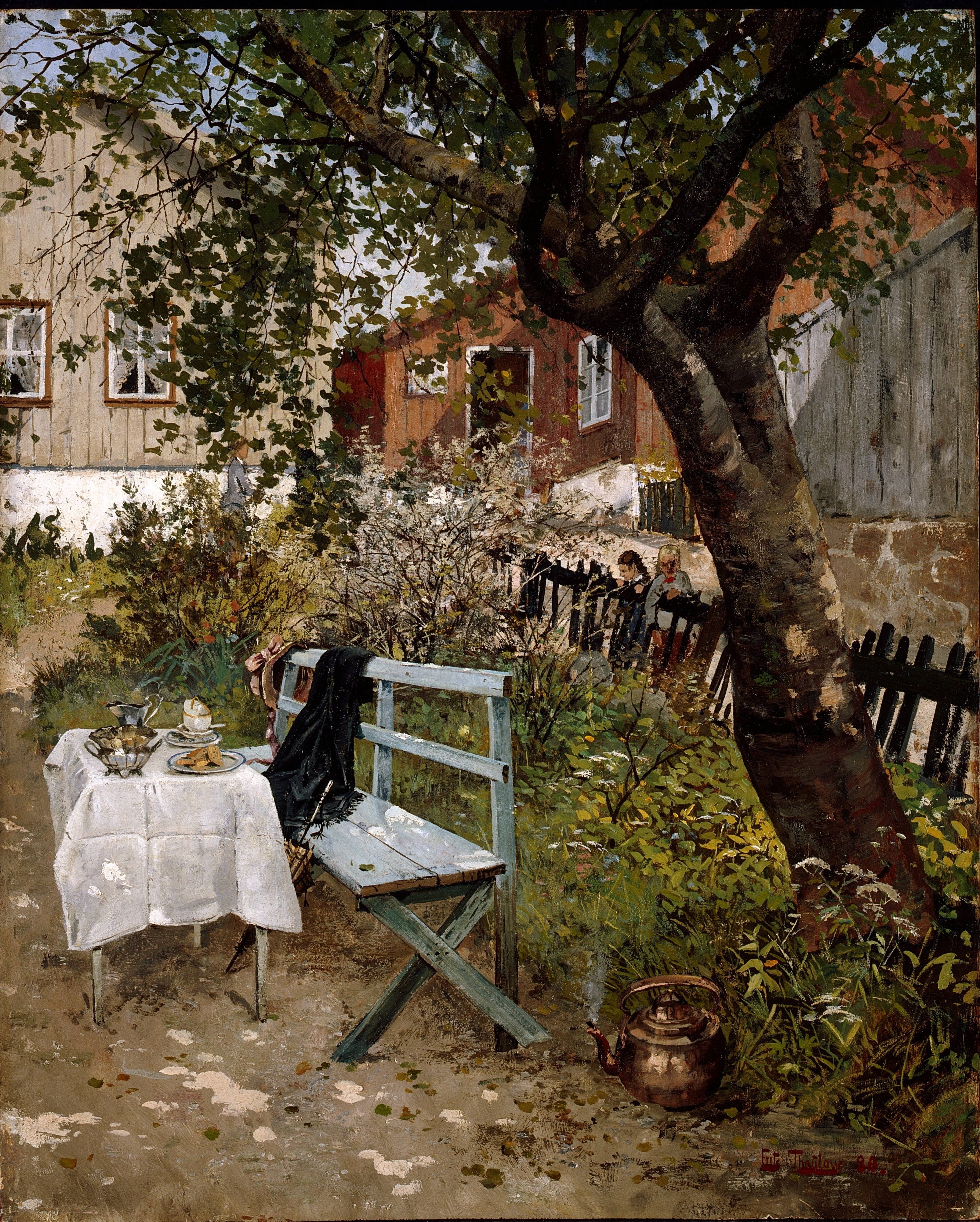 Sommerdag à Hagen - Frits Thaulow