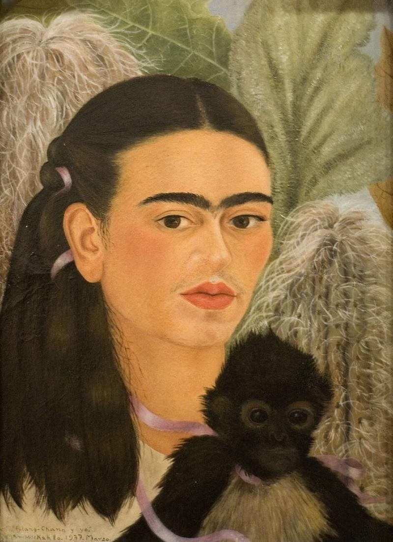 Fulang-Chang og jeg – Frida Kahlo (1937)