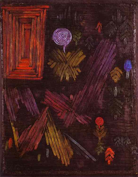 Dør i hagen - Paul Klee