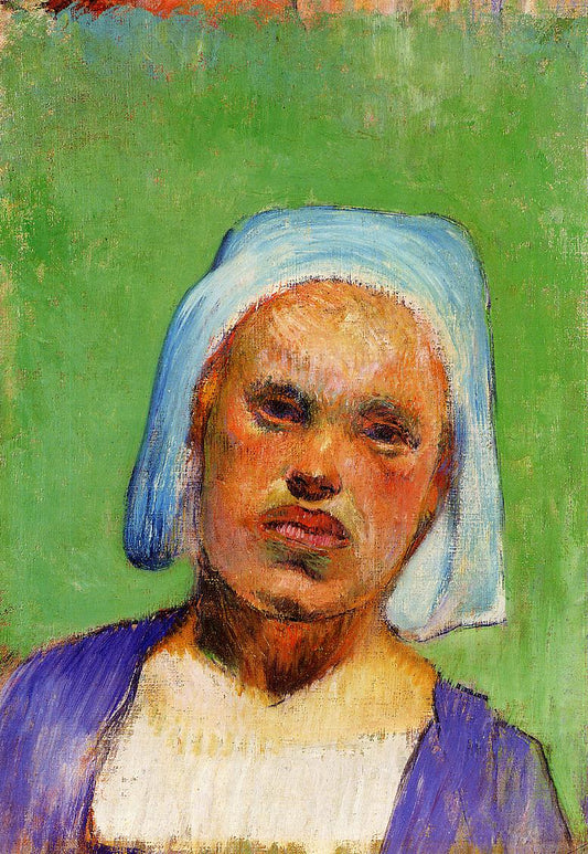 Portrait d'une Pont-avennoise, peut-être Marie Louarn - Paul Gauguin