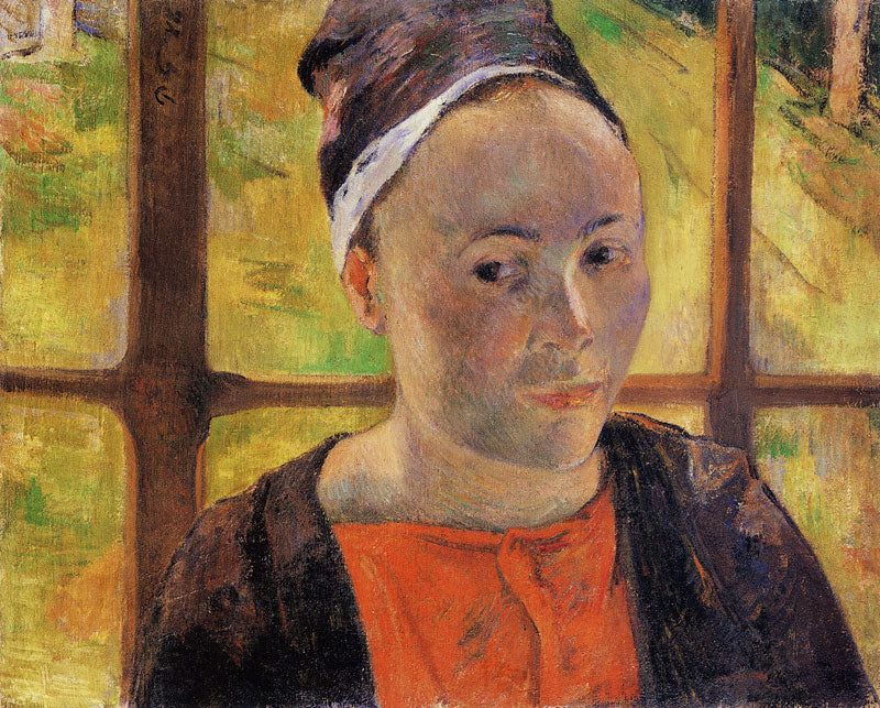 Antatt portrett av Marie Lagadu - Paul Gauguin