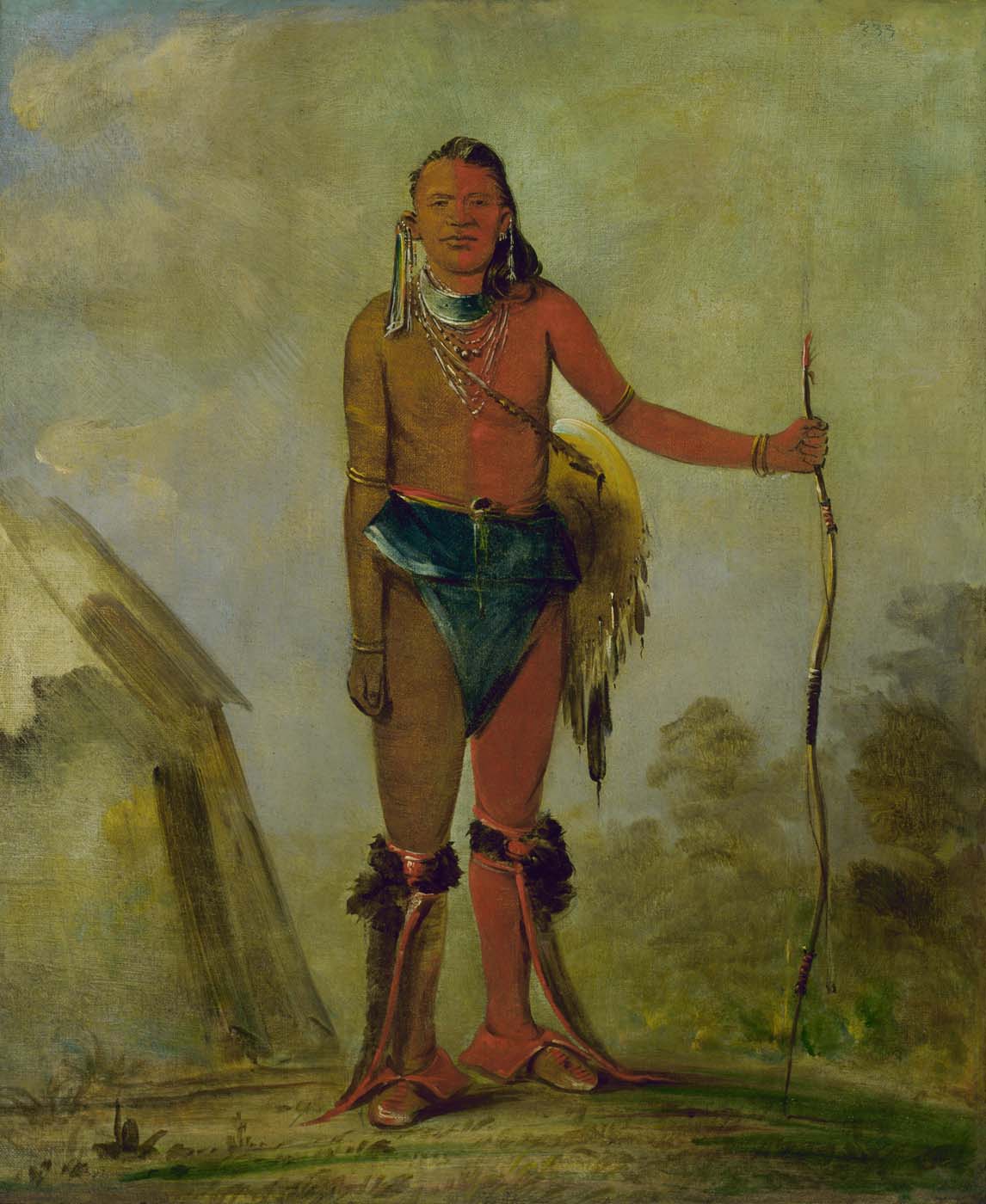 Aih-no-wa, Le Feu, un renard guérisseur - George Catlin