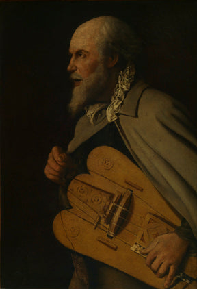 Le vielleur - Georges de La Tour - Alpha Reproduction