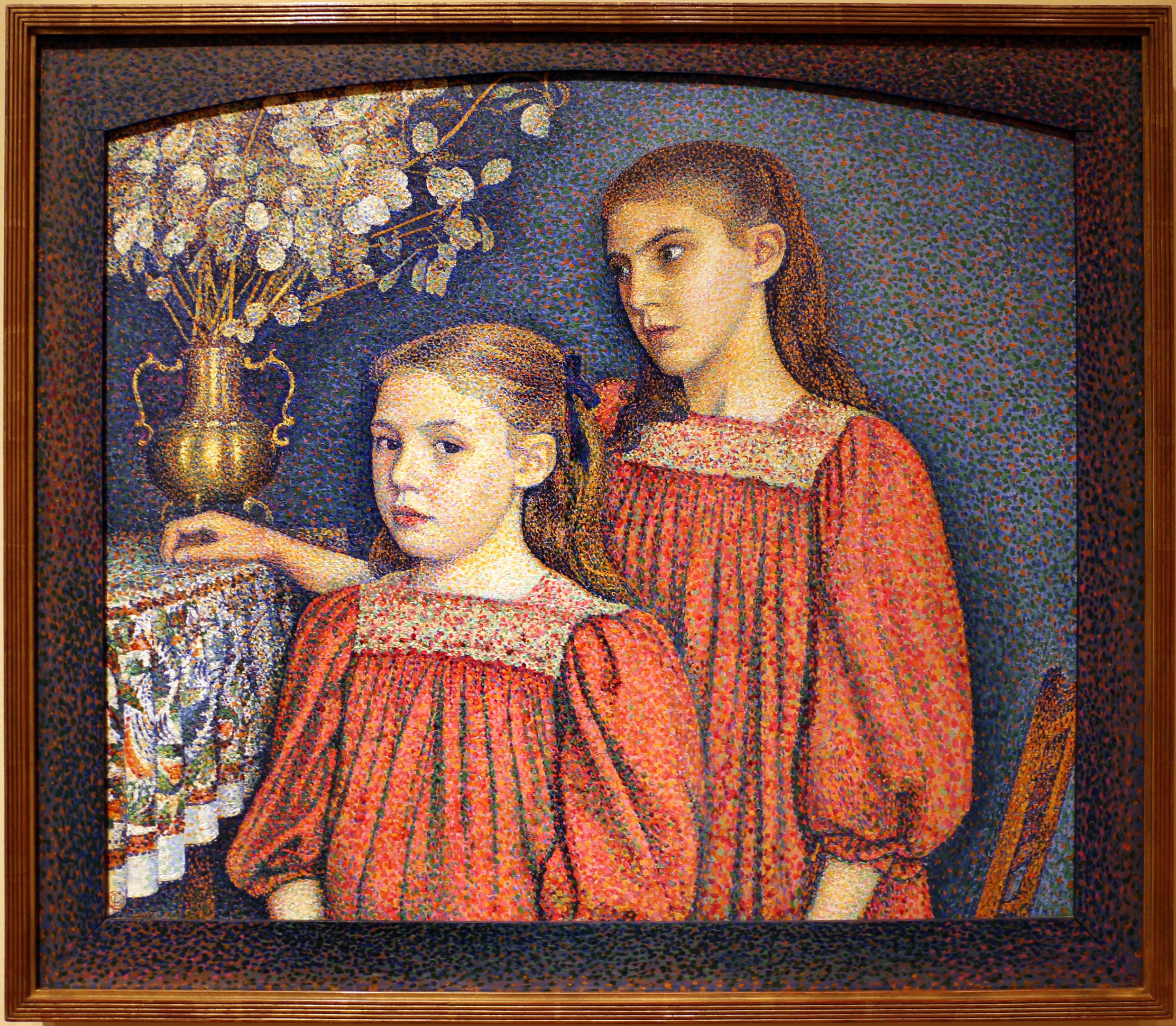 Les Deux Sœurs ou Les Sœurs Serruys - Georges Lemmen - Alpha Reproduction