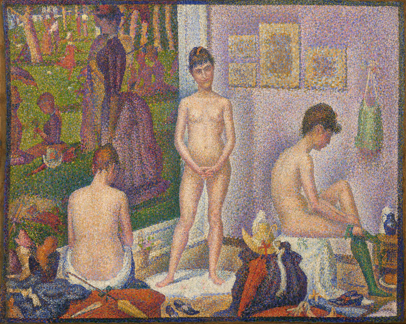 De som poserer - Georges Seurat
