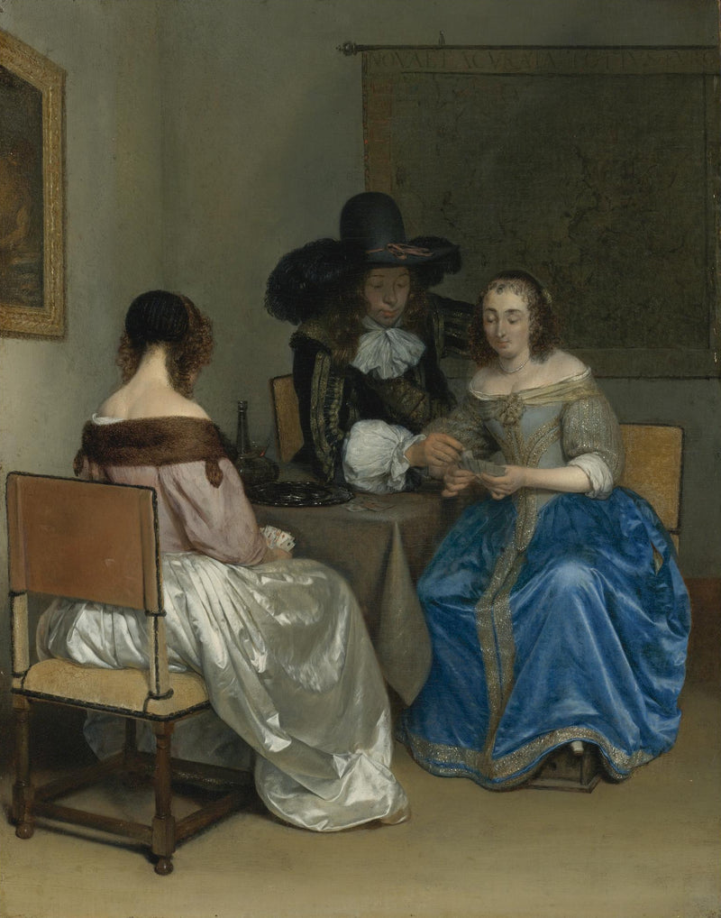 Les joueurs de cartes - Gerard ter Borch