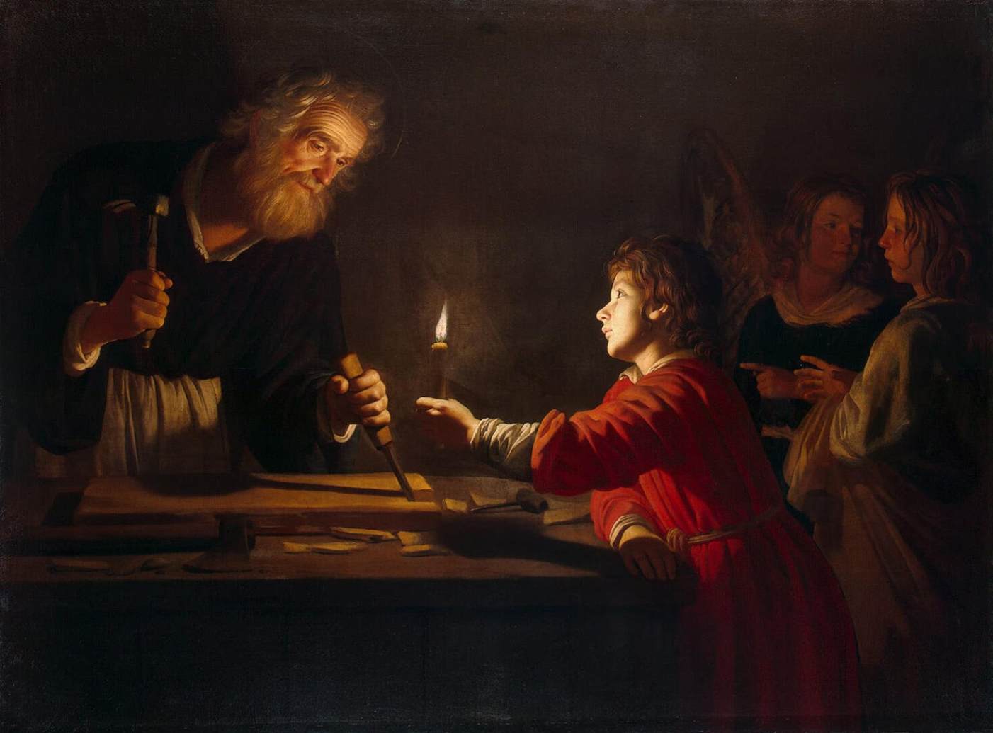 L’enfance du Christ - Gerrit van Honthorst - Alpha Reproduction