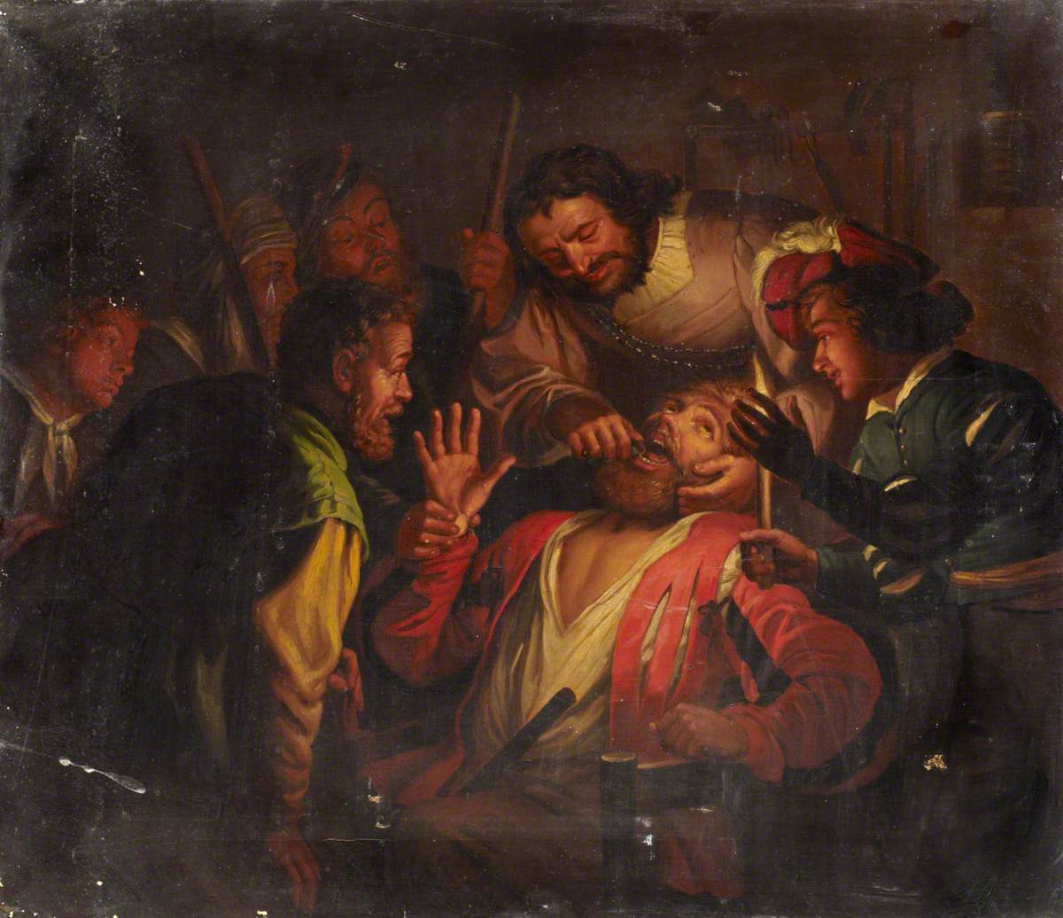 Le dentiste - Gerrit van Honthorst - Alpha Reproduction