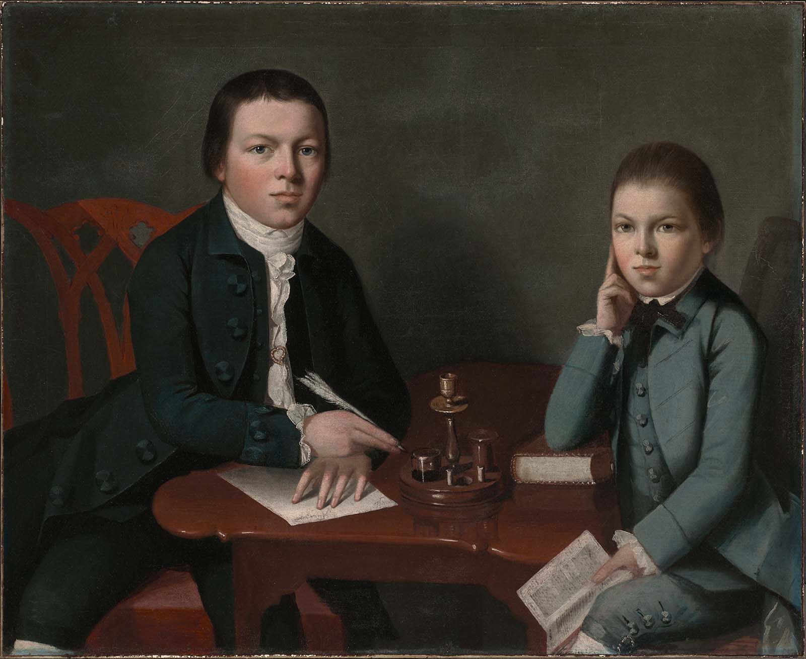 Francis Malbone et son frère Saunders - Gilbert Stuart