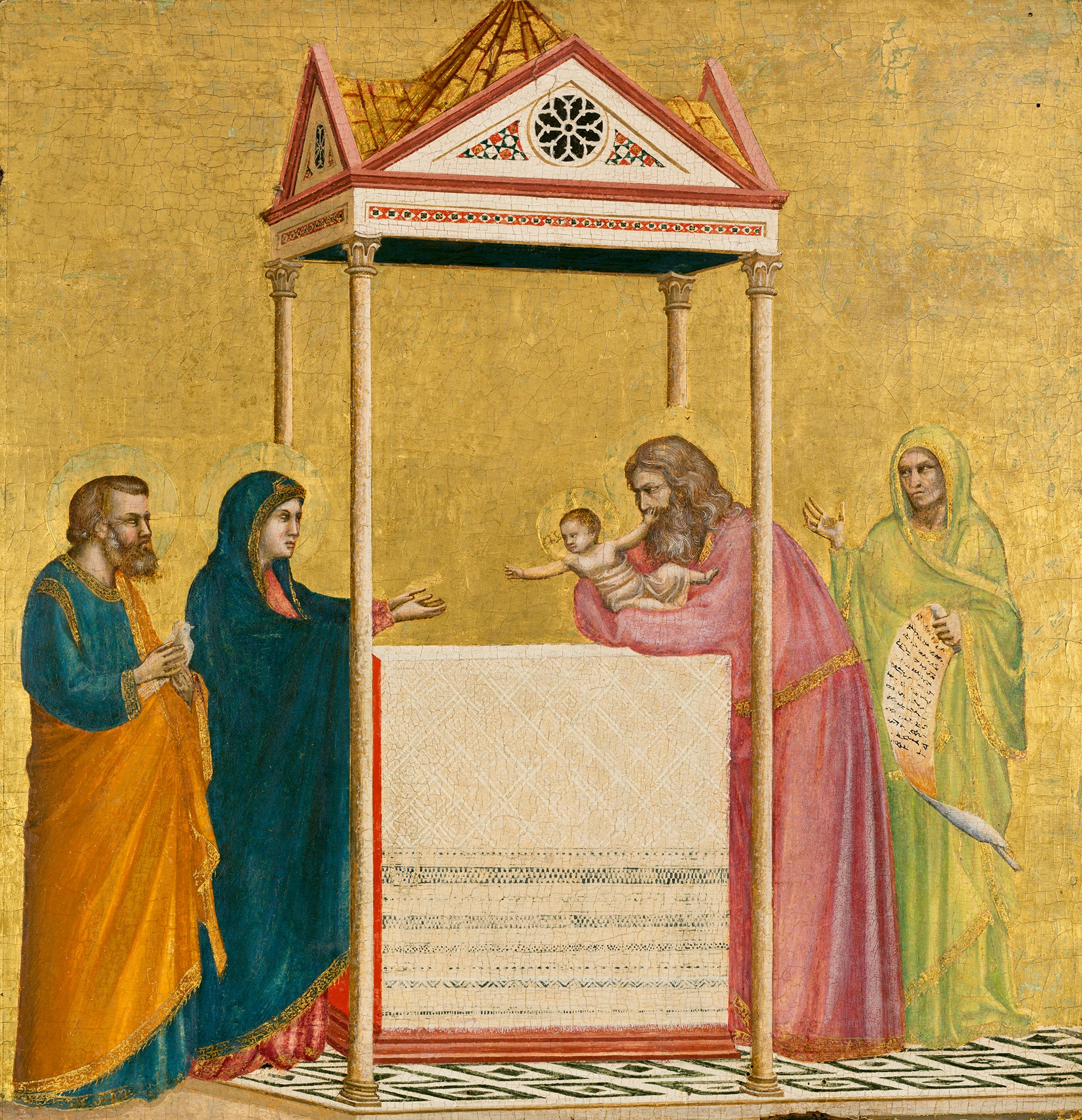 La Présentation du Christ au Temple - Giotto