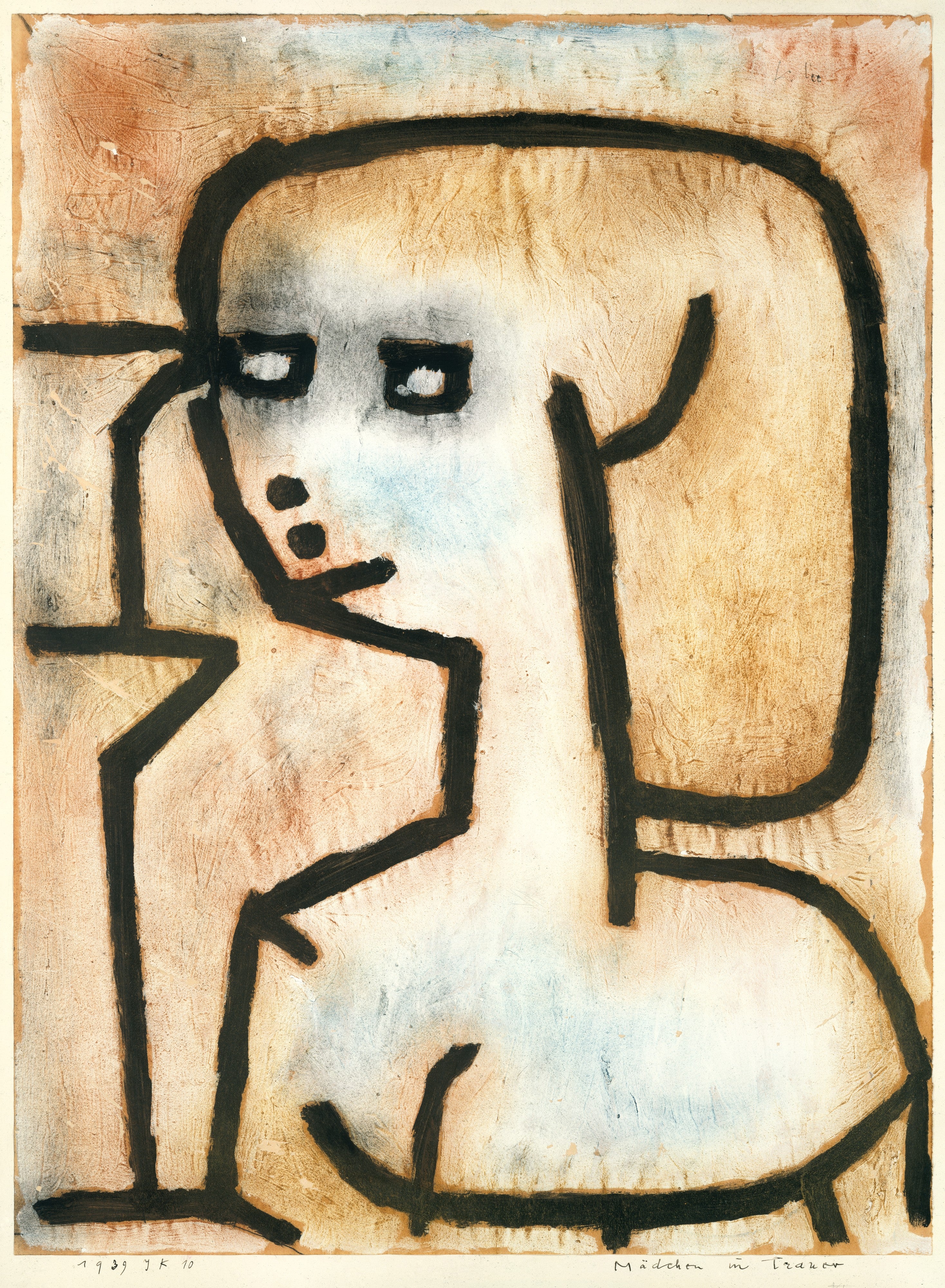 Jente i sorg - Paul Klee
