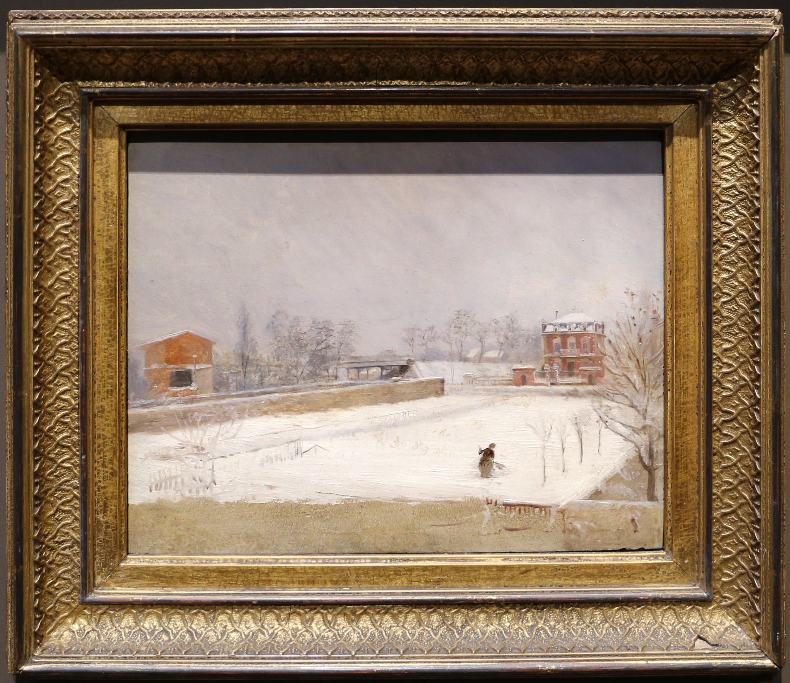 Paysage d’hiver - Giuseppe De Nittis - Alpha Reproduction