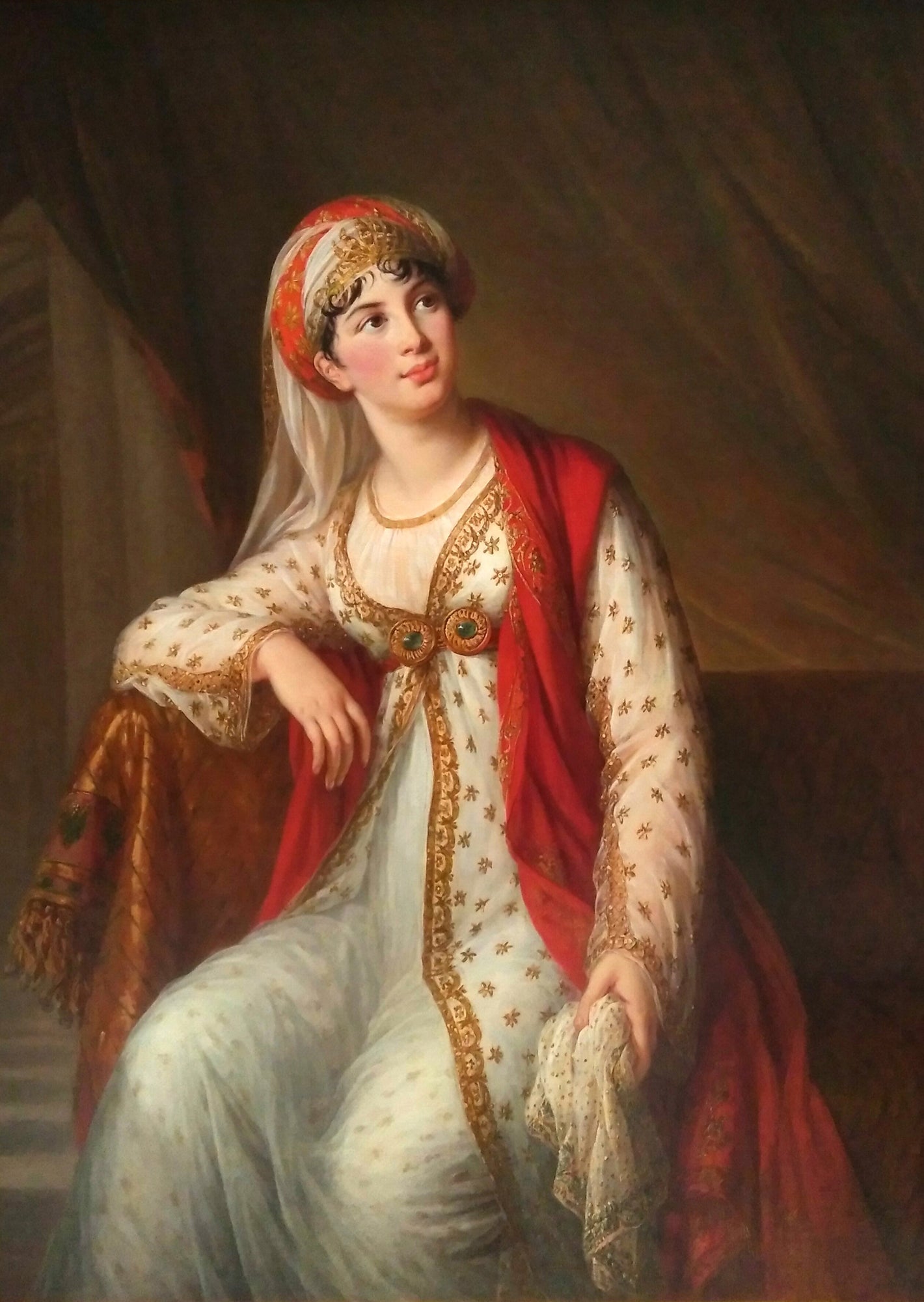 Giuseppina Grassini dans le rôle de Zaïre - Élisabeth Vigée Le Brun