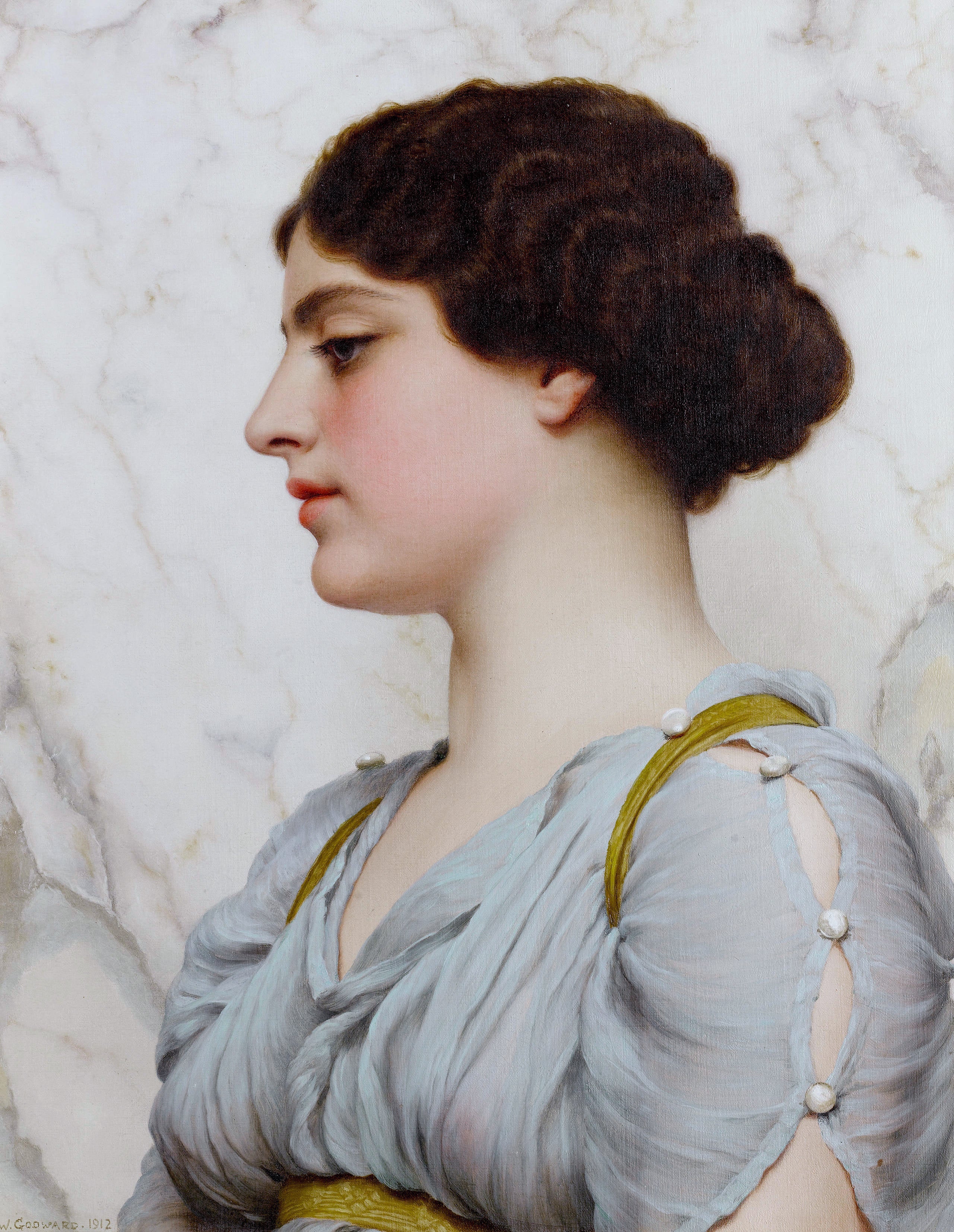 Une beauté romaine - John William Godward