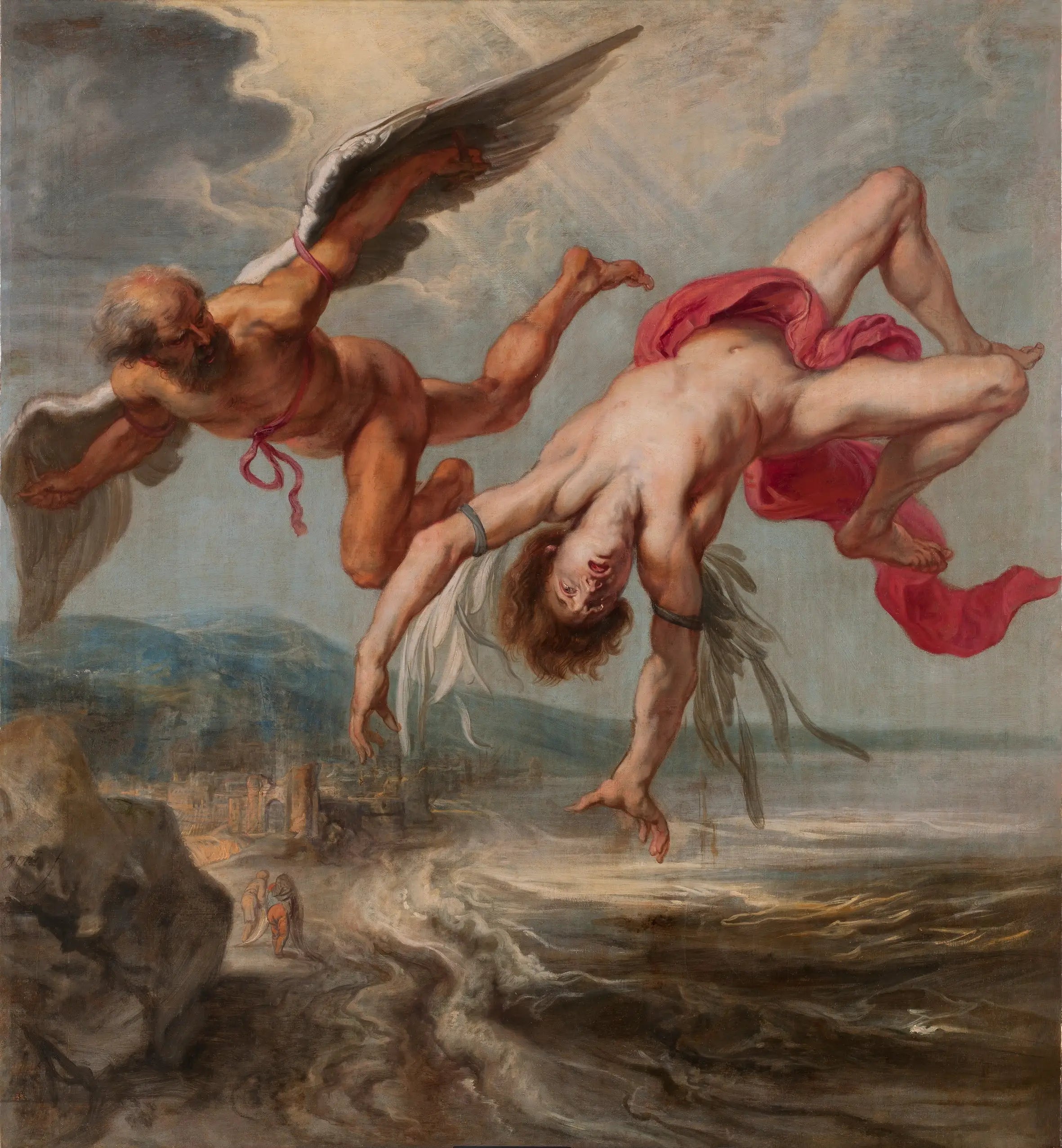 La chute d’Icare - Peter Paul Rubens - Alpha Reproduction