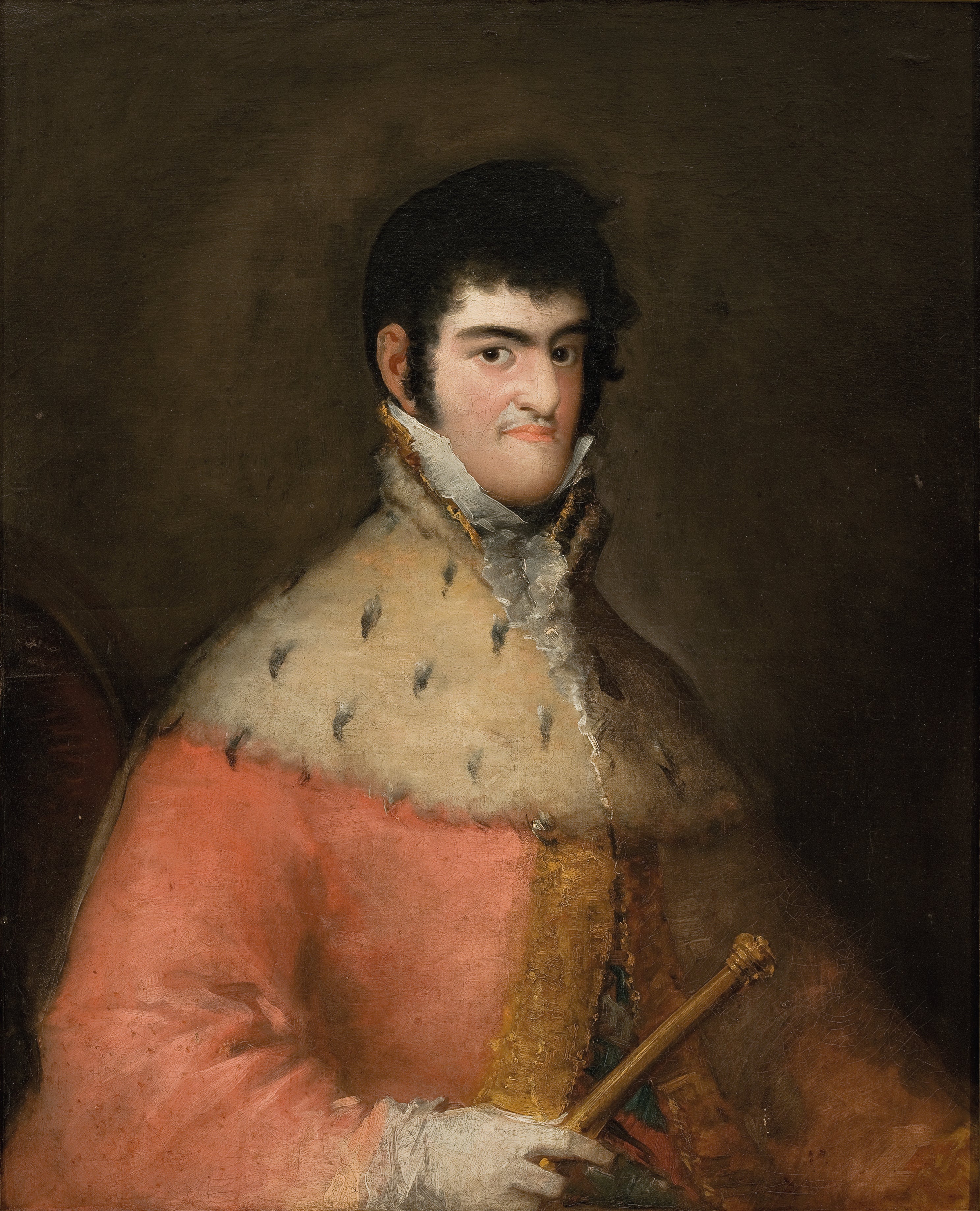 Reproduction du tableau « Portrait de Ferdinand VII d'Espagne - Francisco de Goya » par Alpha Reproduction en peinture à l’huile