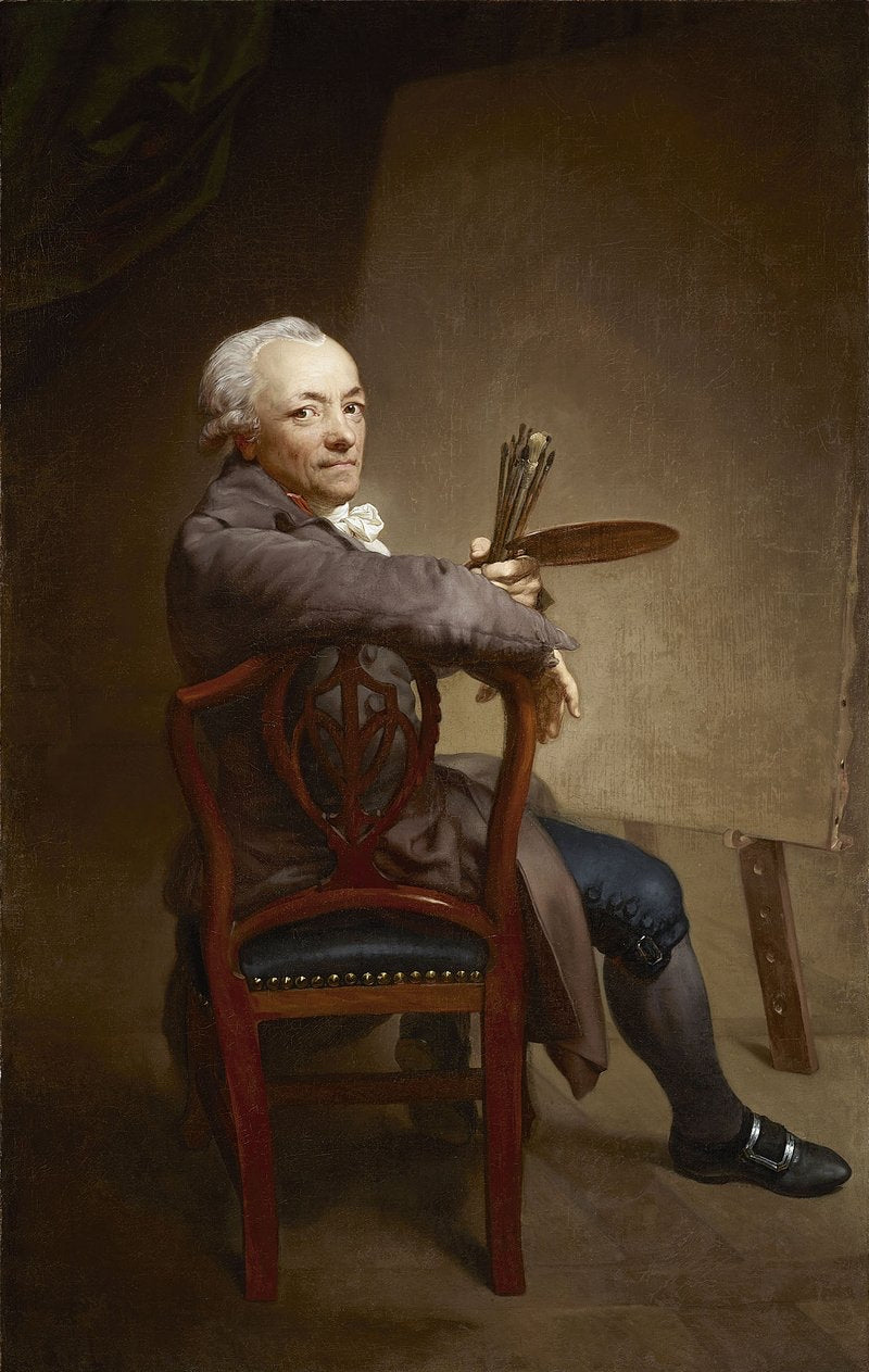 Autoportrait à 58 ans - Anton Graff