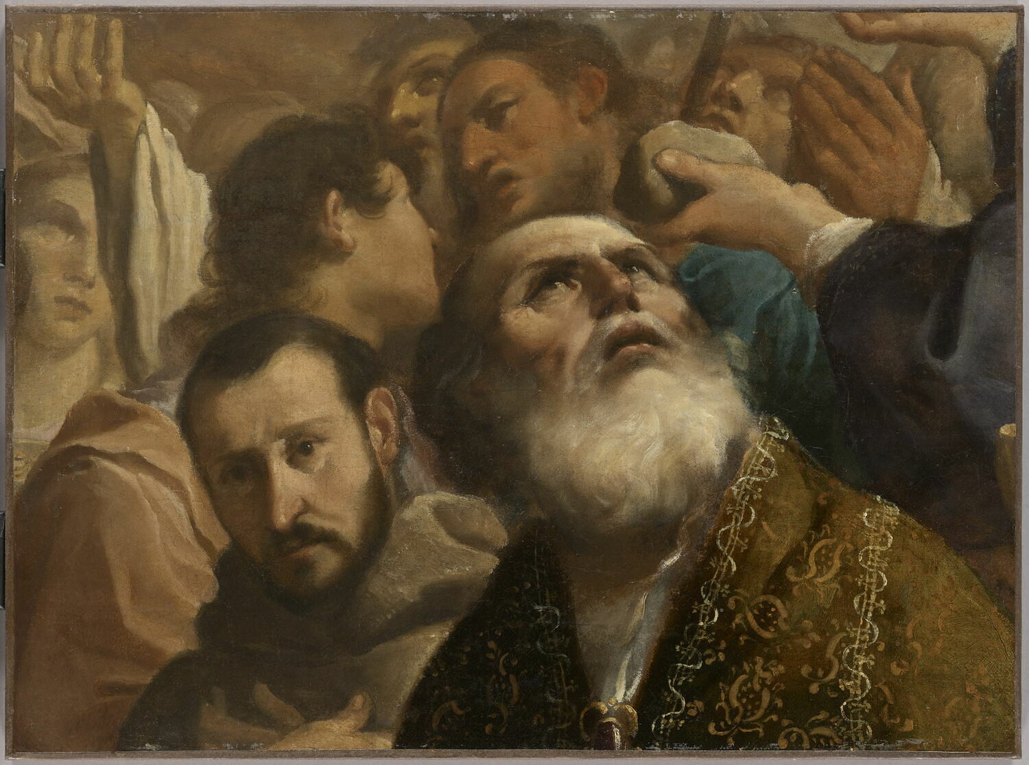 La Gloire de tous les saints. Fragment - Guercino - Alpha Reproduction