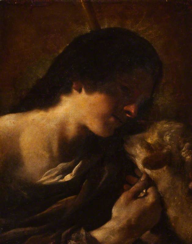 Saint Jean-Baptiste - Guercino - Alpha Reproduction