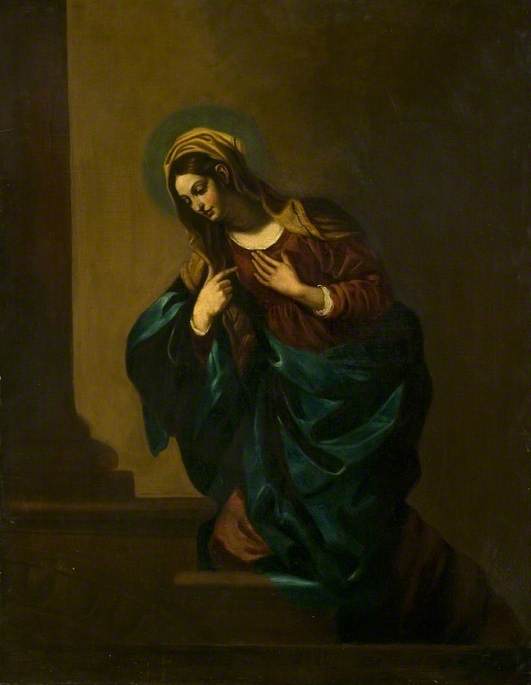 La Vierge Annonciatrice - Guercino - Alpha Reproduction