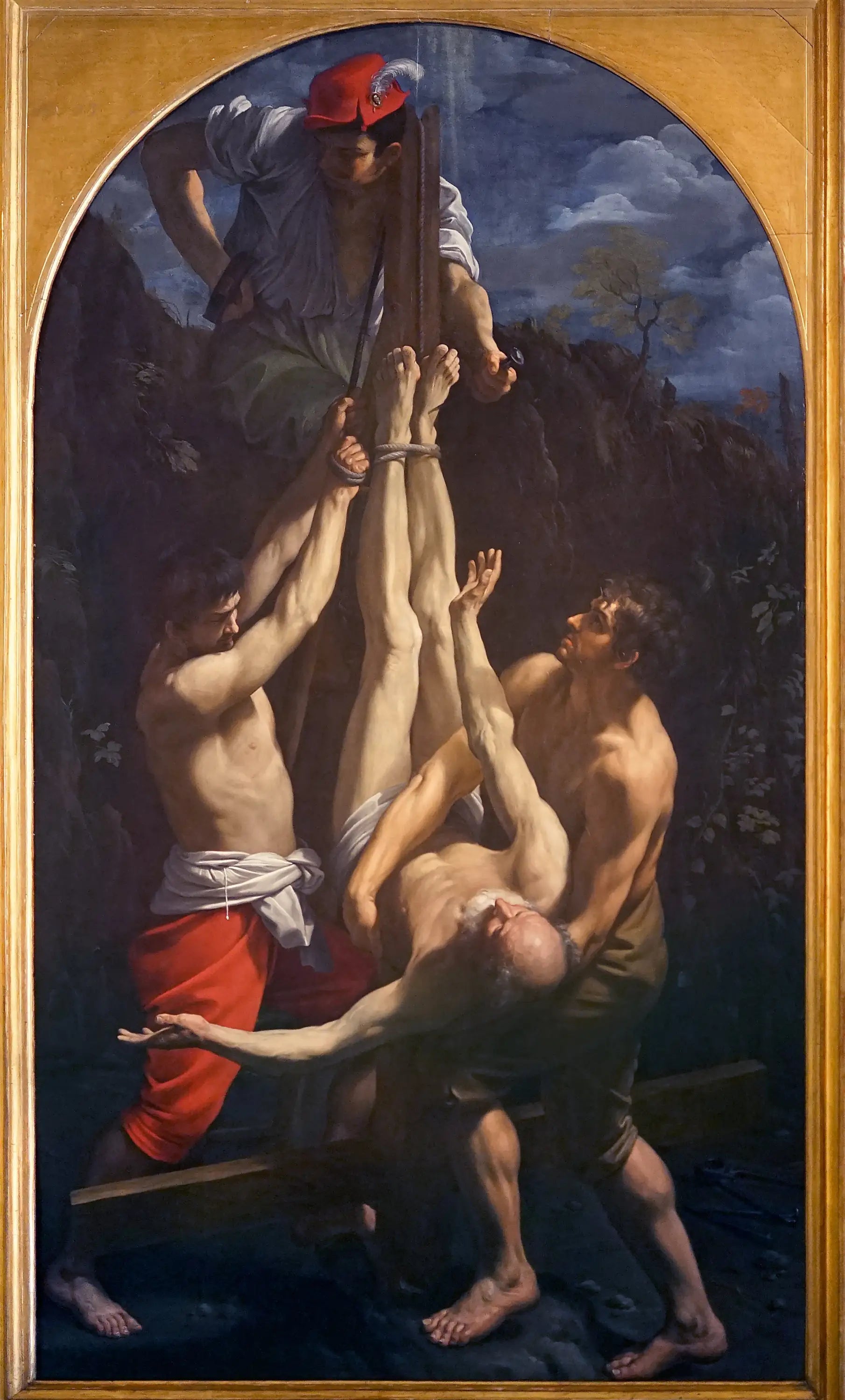 Crucification de saint Pierre - Guido Reni - Alpha Reproduction