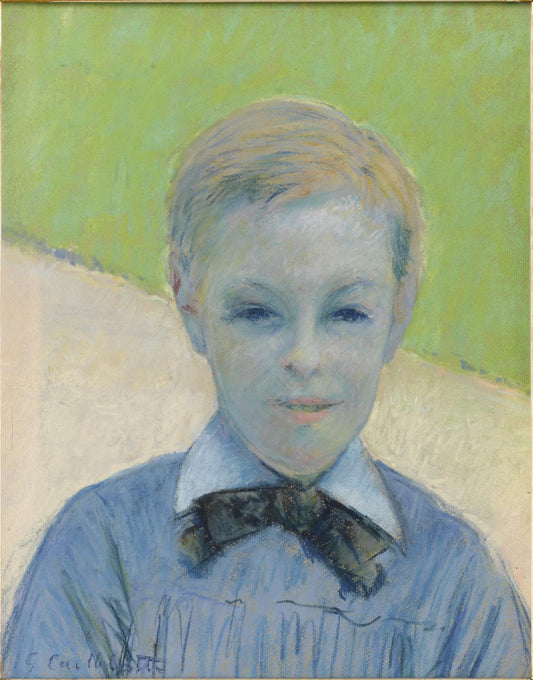 Reproduction du tableau « Portrait de Camille Daurelle - Gustave Caillebotte » par Alpha Reproduction en peinture à l’huile
