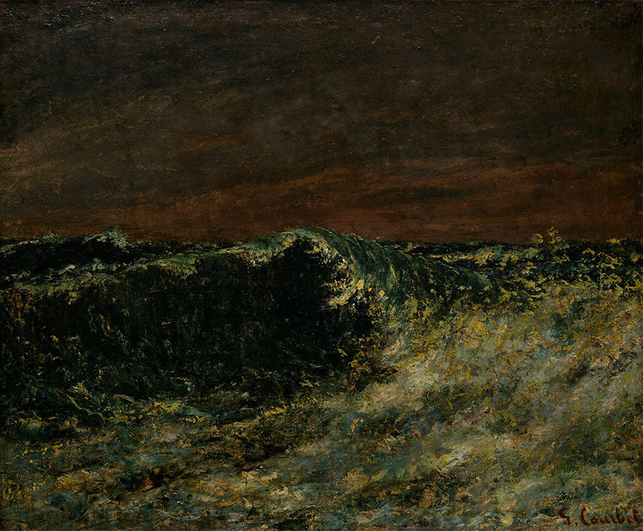 La Vague - Gustave Courbet
