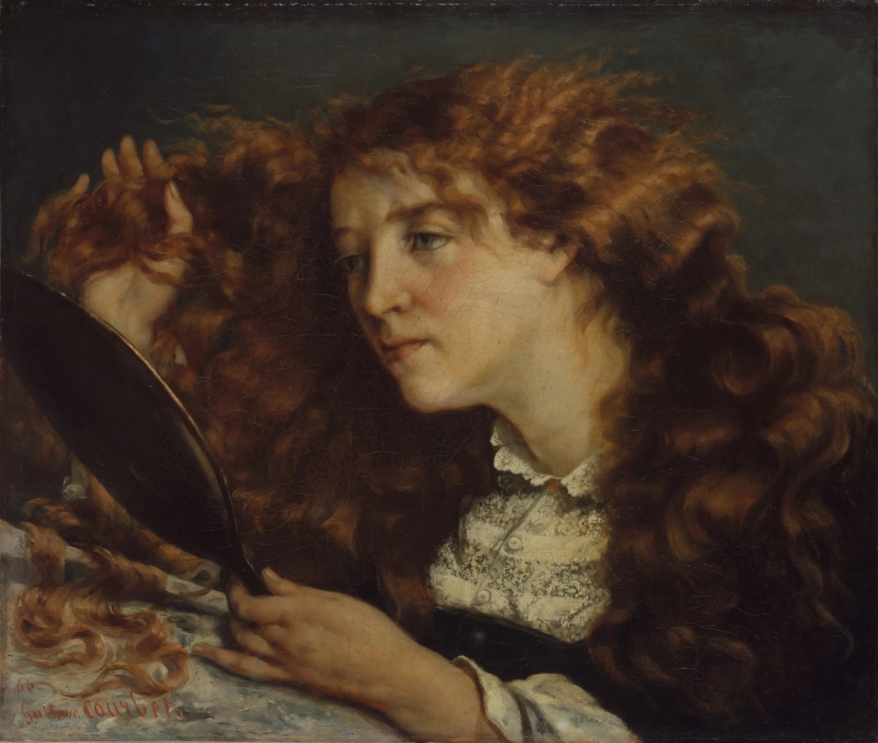 Jo la belle Irlandaise - Gustave Courbet - Alpha Reproduction