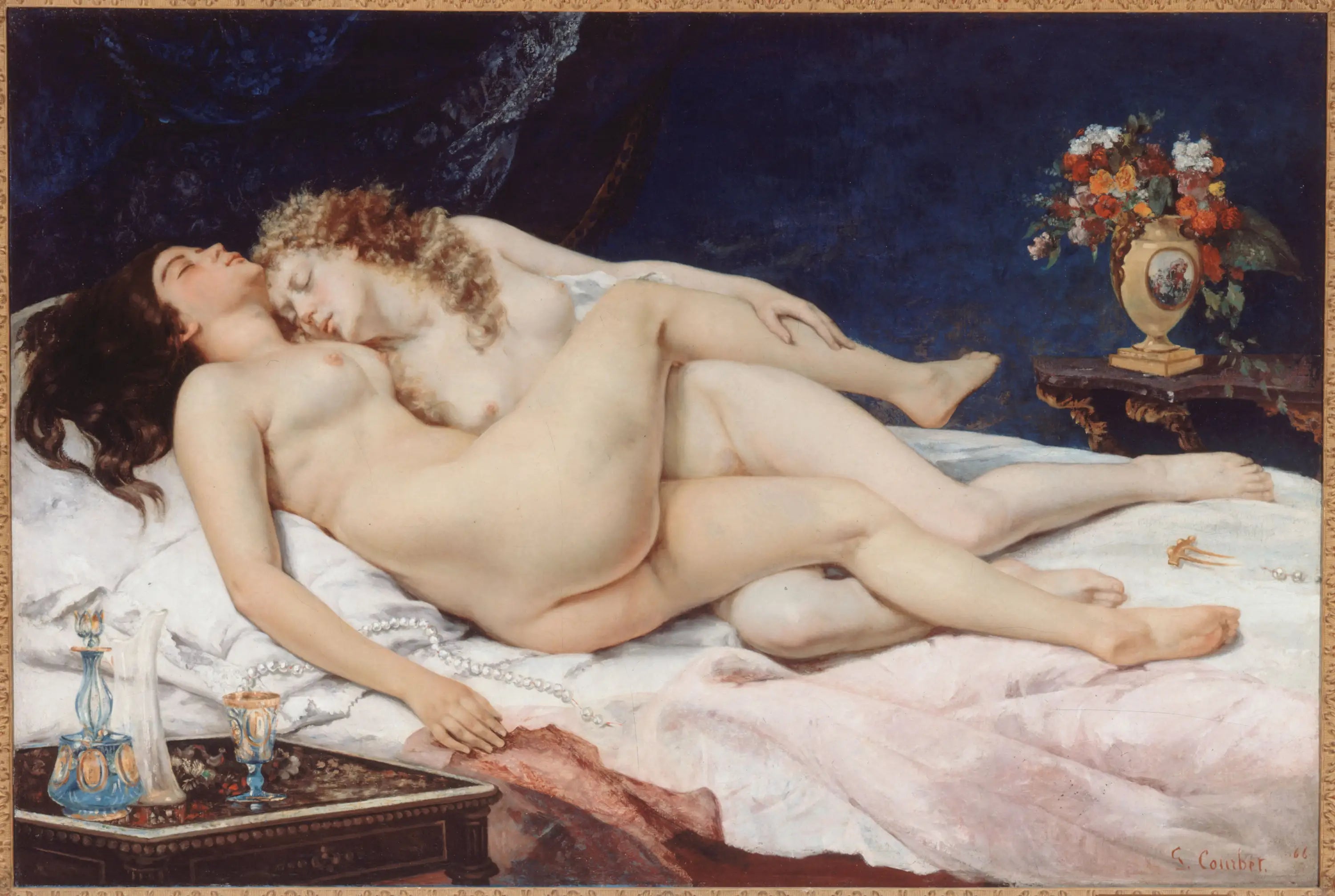 Le Sommeil - Gustave Courbet - Alpha Reproduction