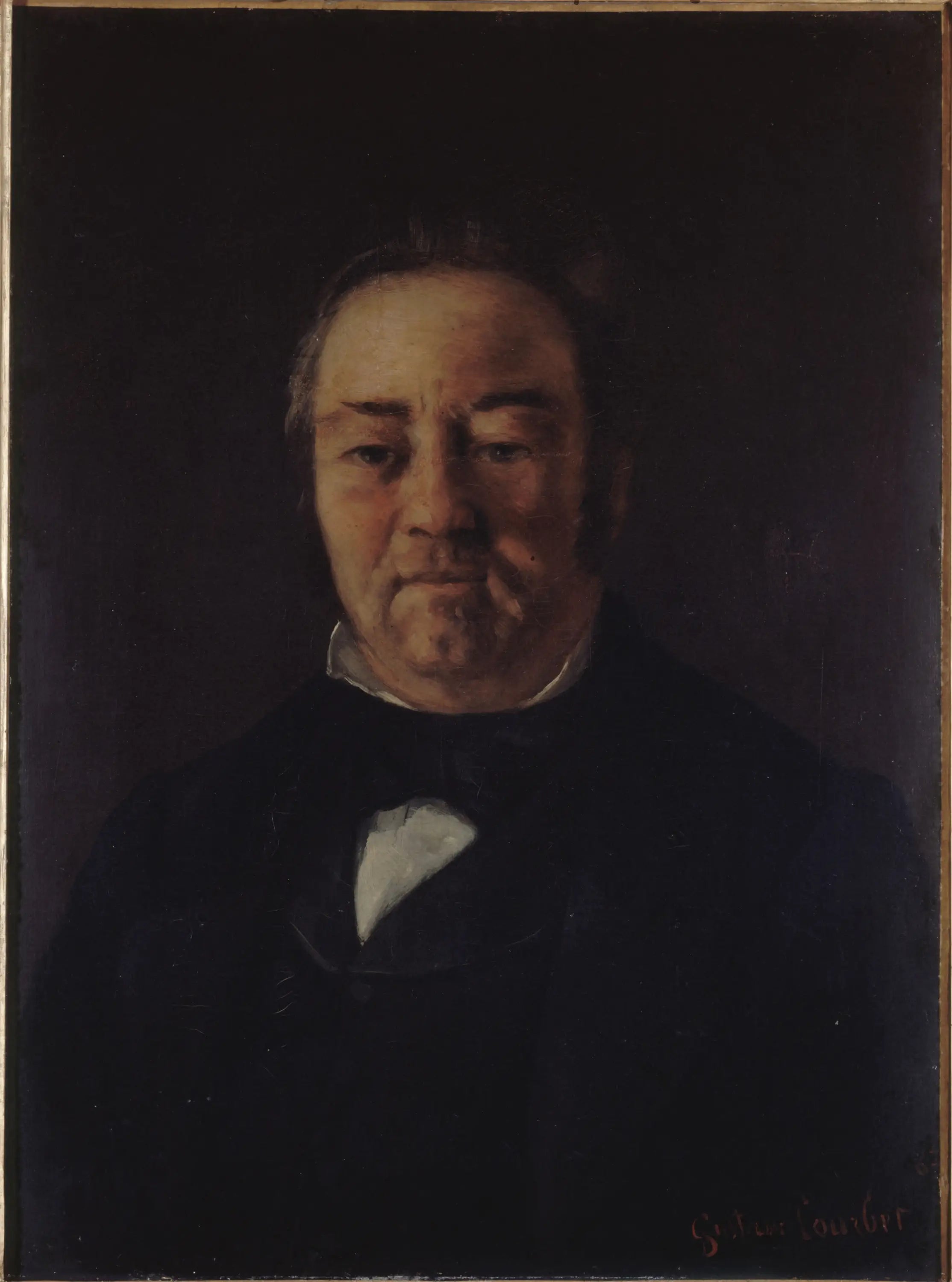 Portrait de Monsieur Corbinaud - Gustave Courbet - Alpha Reproduction