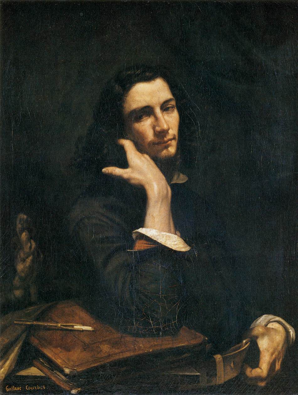 L'Homme à la ceinture de cuir. Portrait de l'artiste - Gustave Courbet