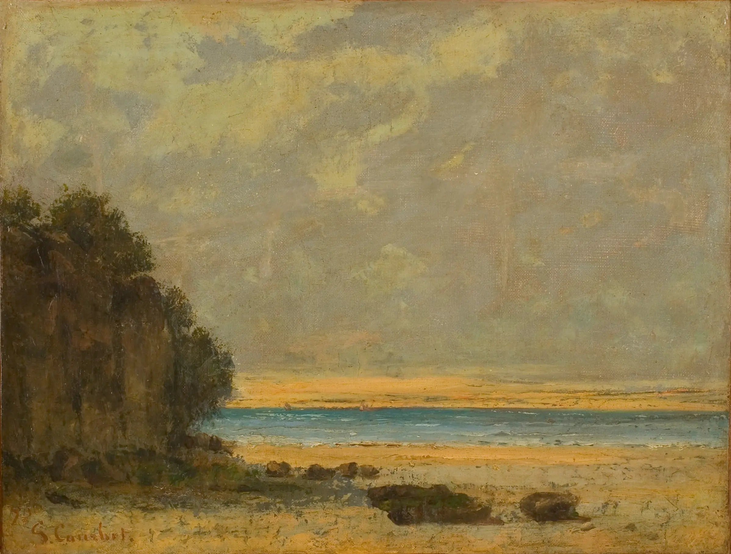 Petite marine - Gustave Courbet - Alpha Reproduction