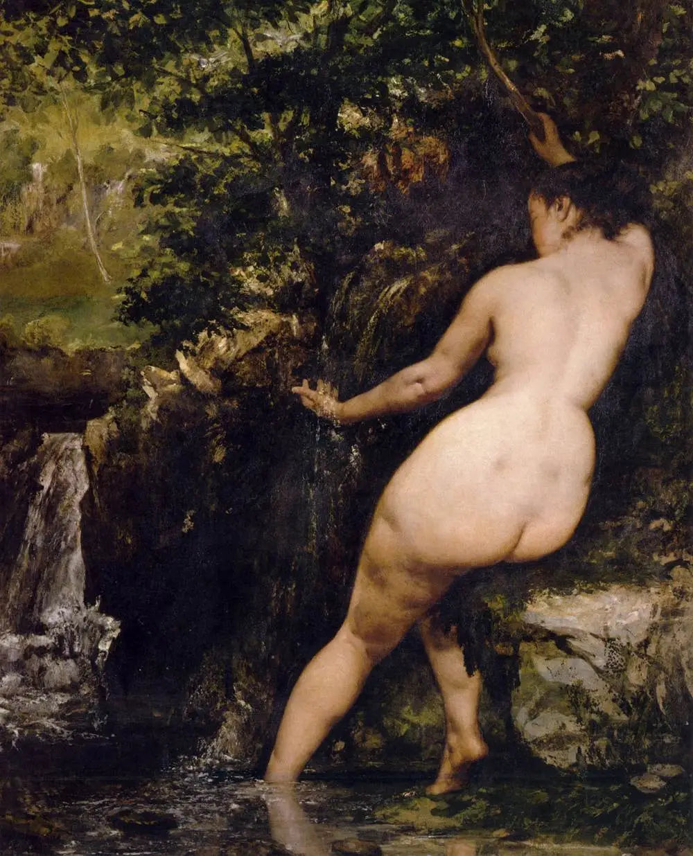 La Source - Gustave Courbet - Alpha Reproduction
