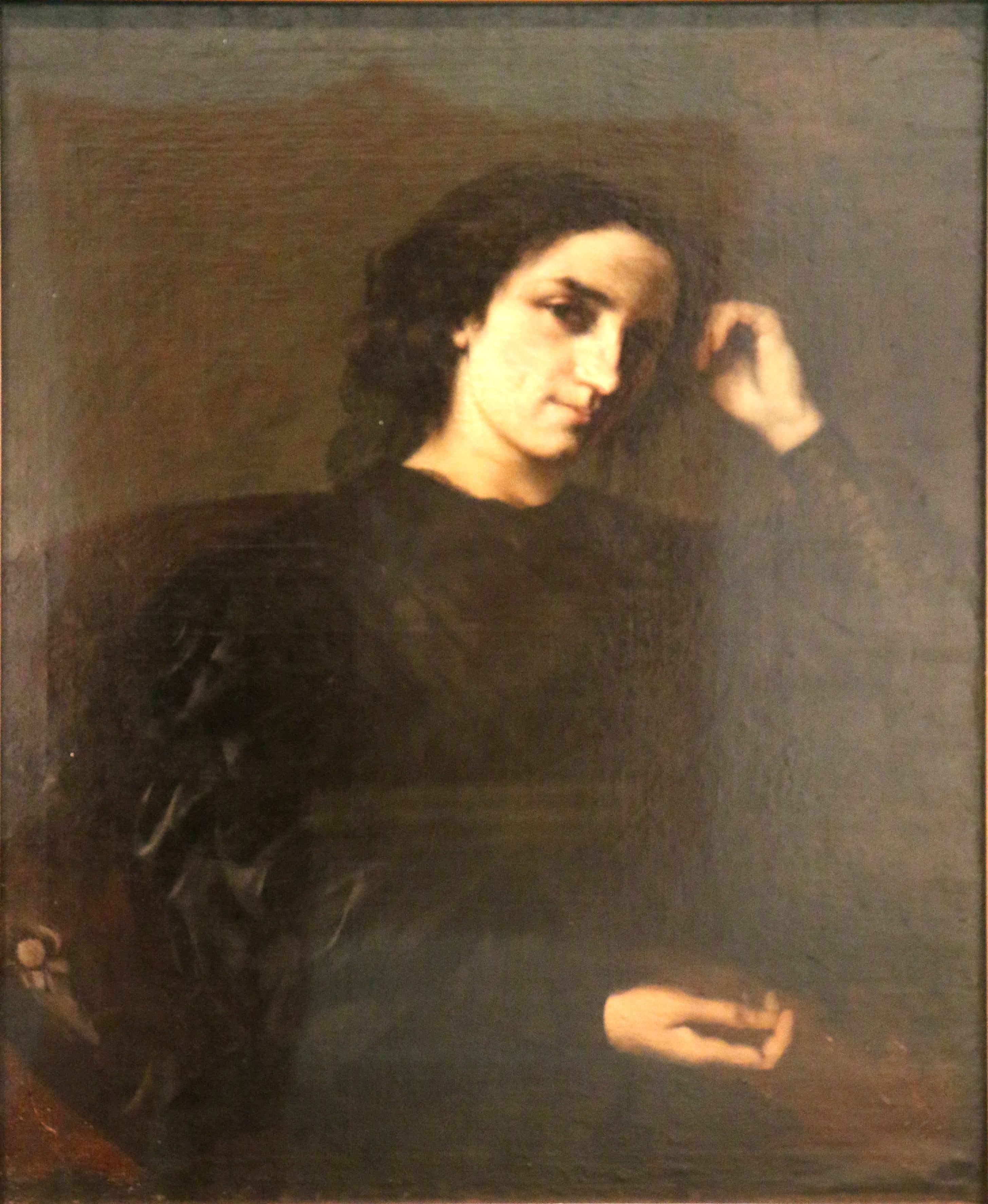 Portrait de Madame Léon Fontaine - Gustave Courbet