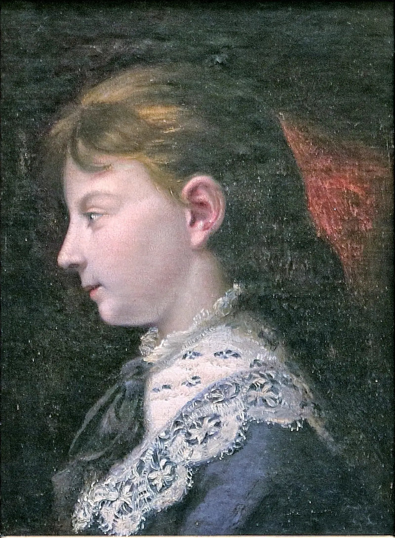 Portrett av Juliette - Gustave Courbet