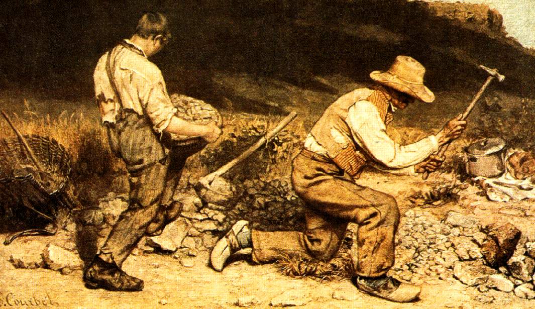Les casseurs de pierres - Gustave Courbet