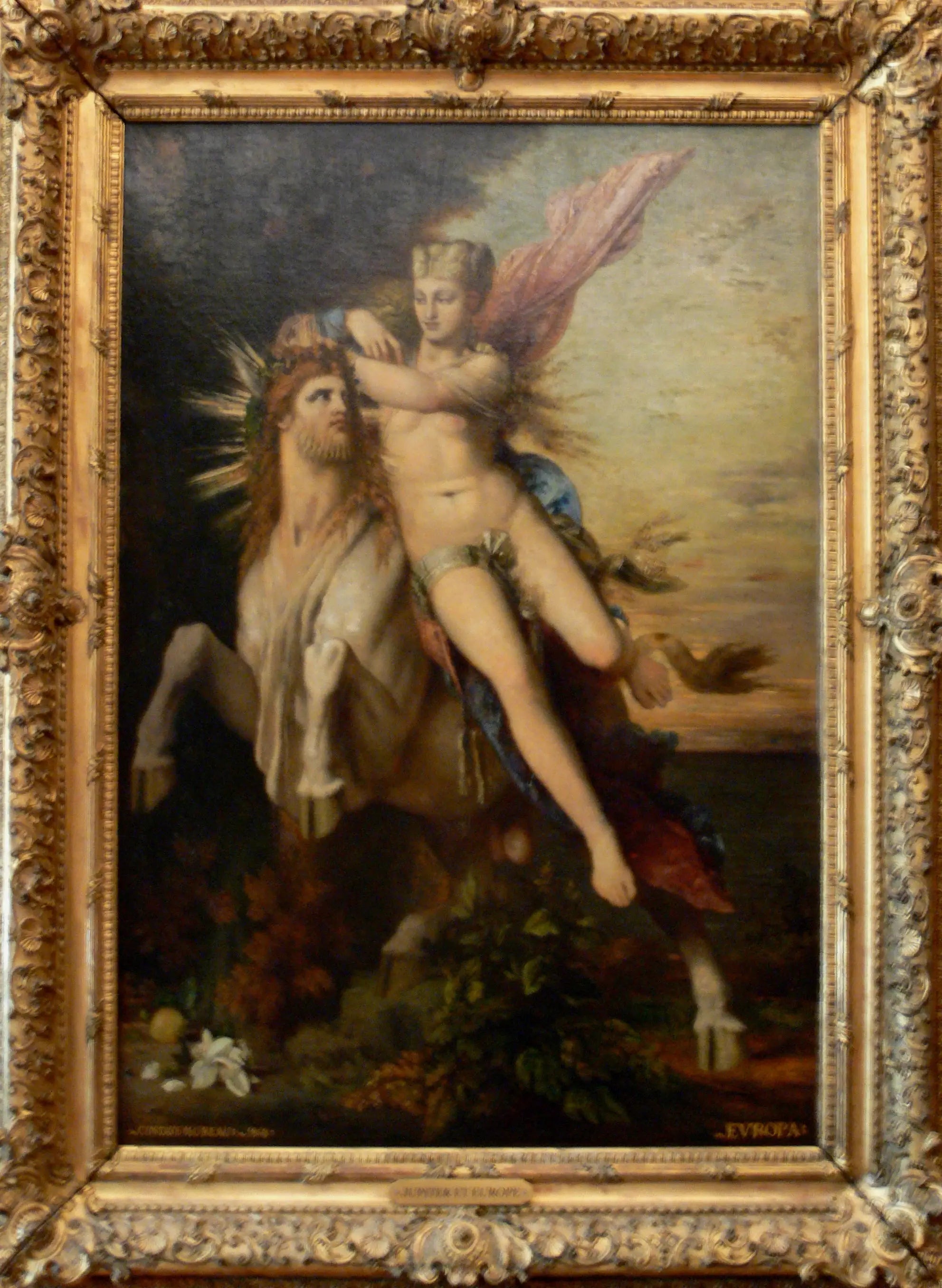 L’Enlèvement d’Europe - Gustave Moreau - Alpha Reproduction