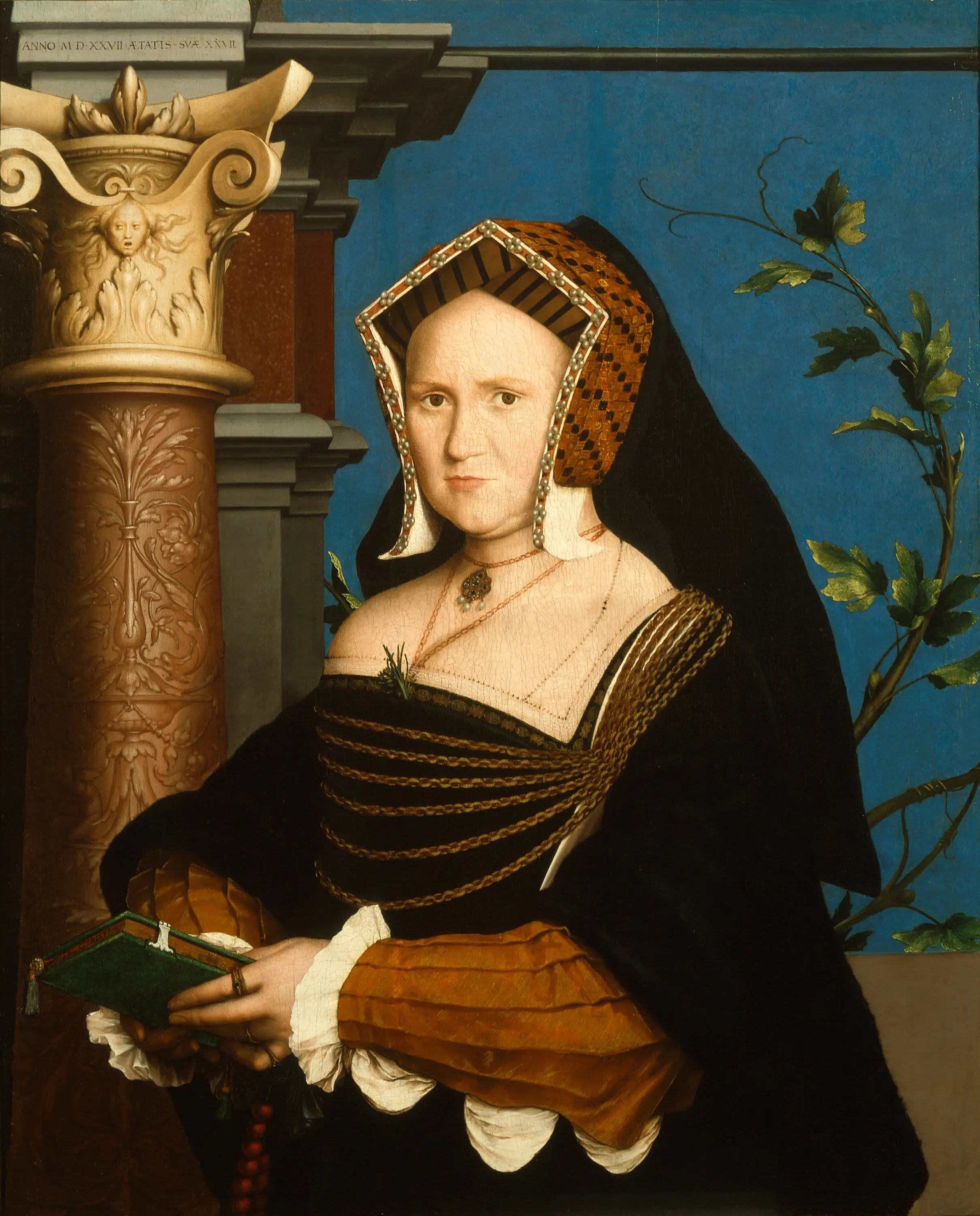 Mary Lady Guildford - Hans Holbein le Jeune - Alpha Reproduction